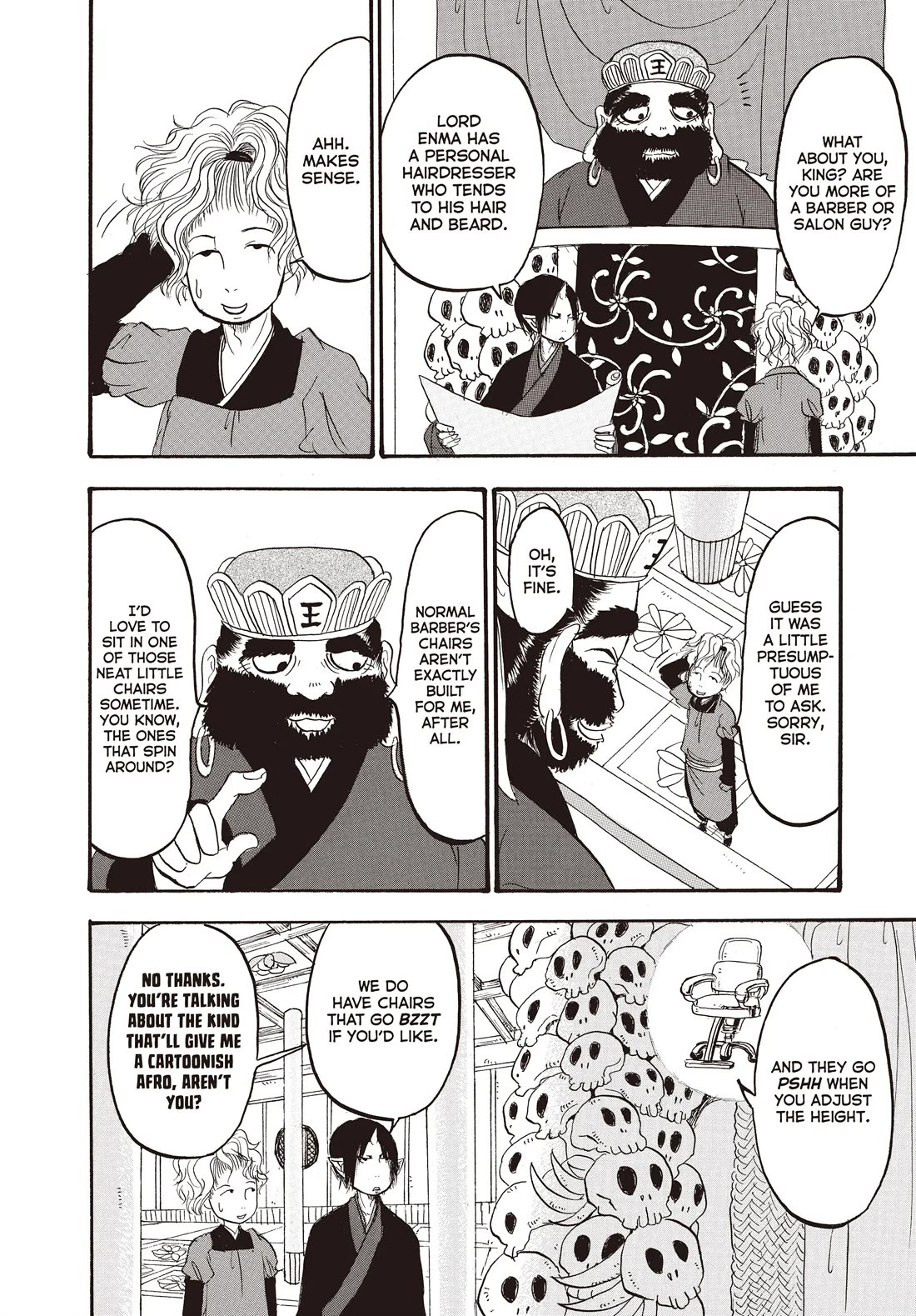 Hoozuki no Reitetsu Chapter 116 page 6 - Chapter 116