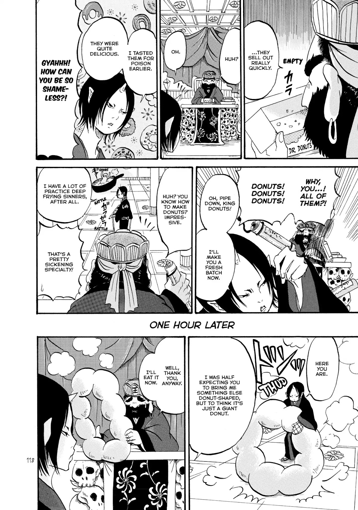 Hoozuki no Reitetsu Chapter 12.6 page 6 - Vol.2 HELL'S AFFAIRS AND THIS AND THAT - SATA 3: CHATTING WITH LORD ENMA