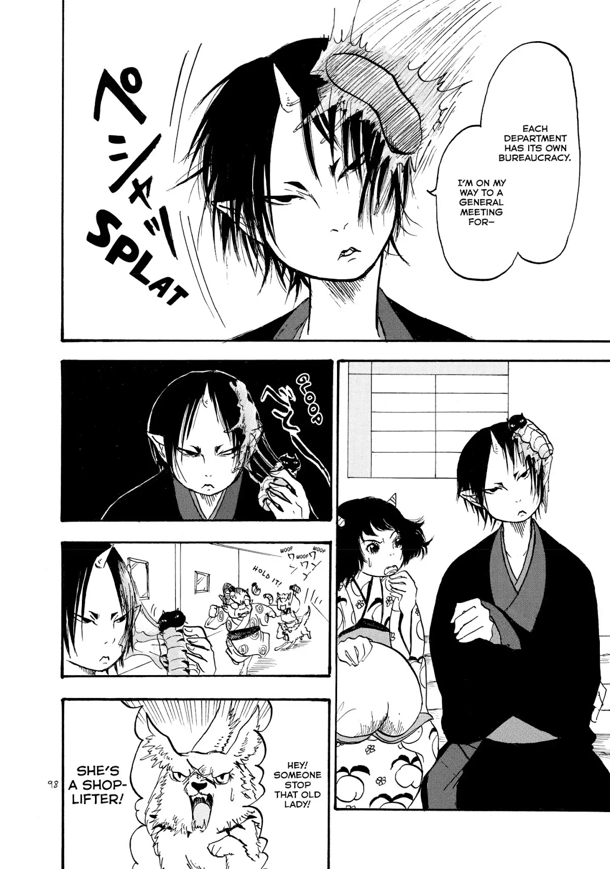 Hoozuki no Reitetsu Chapter 12 page 12 - Chapter 12: HELL IDOL, PEACH MAKI