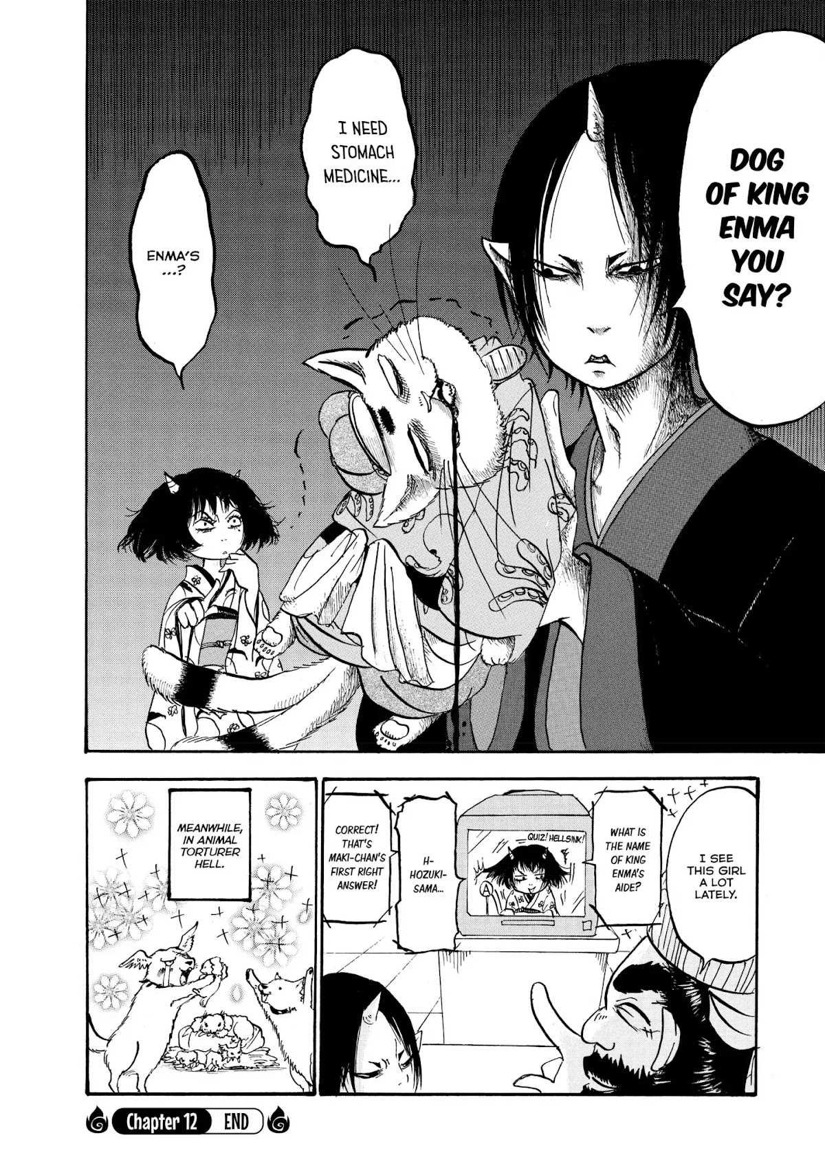 Hoozuki no Reitetsu Chapter 12 page 16 - Chapter 12: HELL IDOL, PEACH MAKI