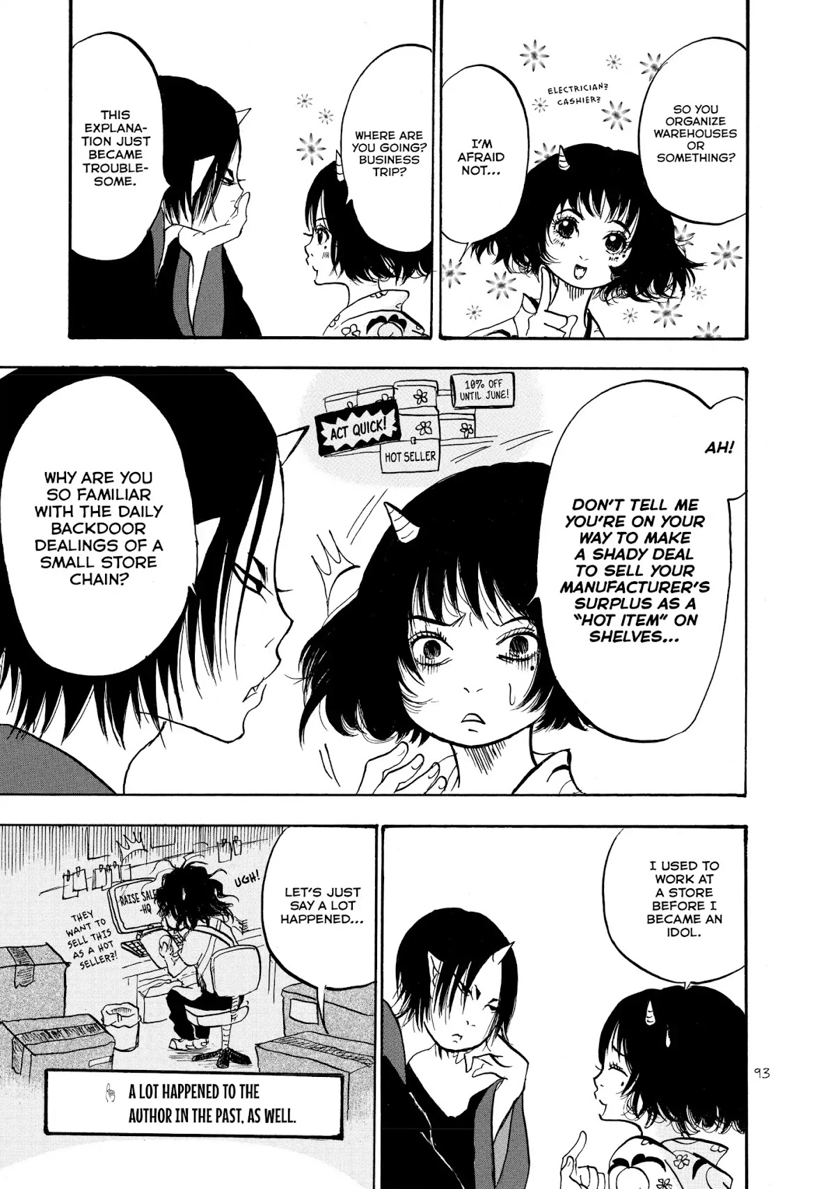Hoozuki no Reitetsu Chapter 12 page 7 - Chapter 12: HELL IDOL, PEACH MAKI