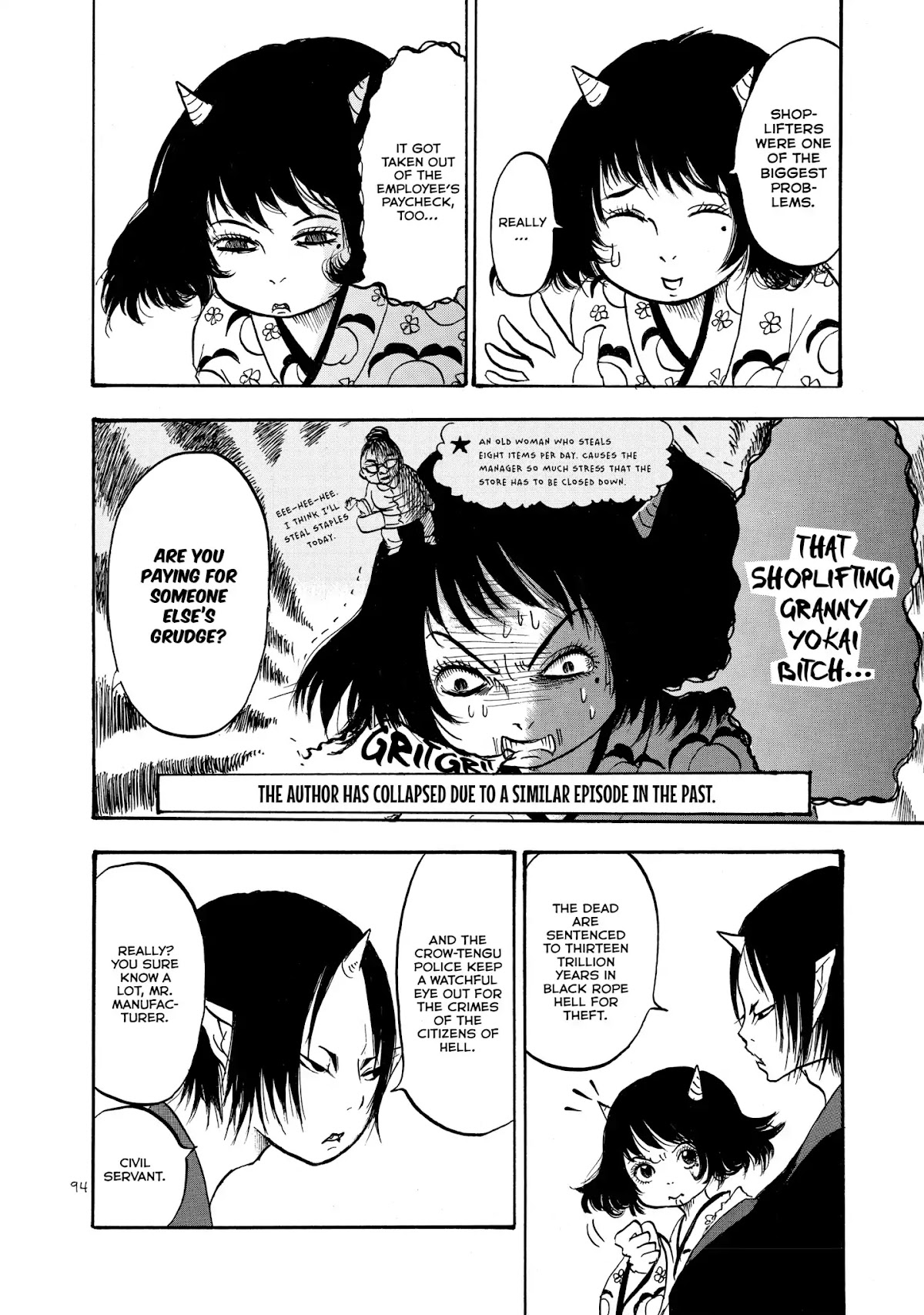 Hoozuki no Reitetsu Chapter 12 page 8 - Chapter 12: HELL IDOL, PEACH MAKI