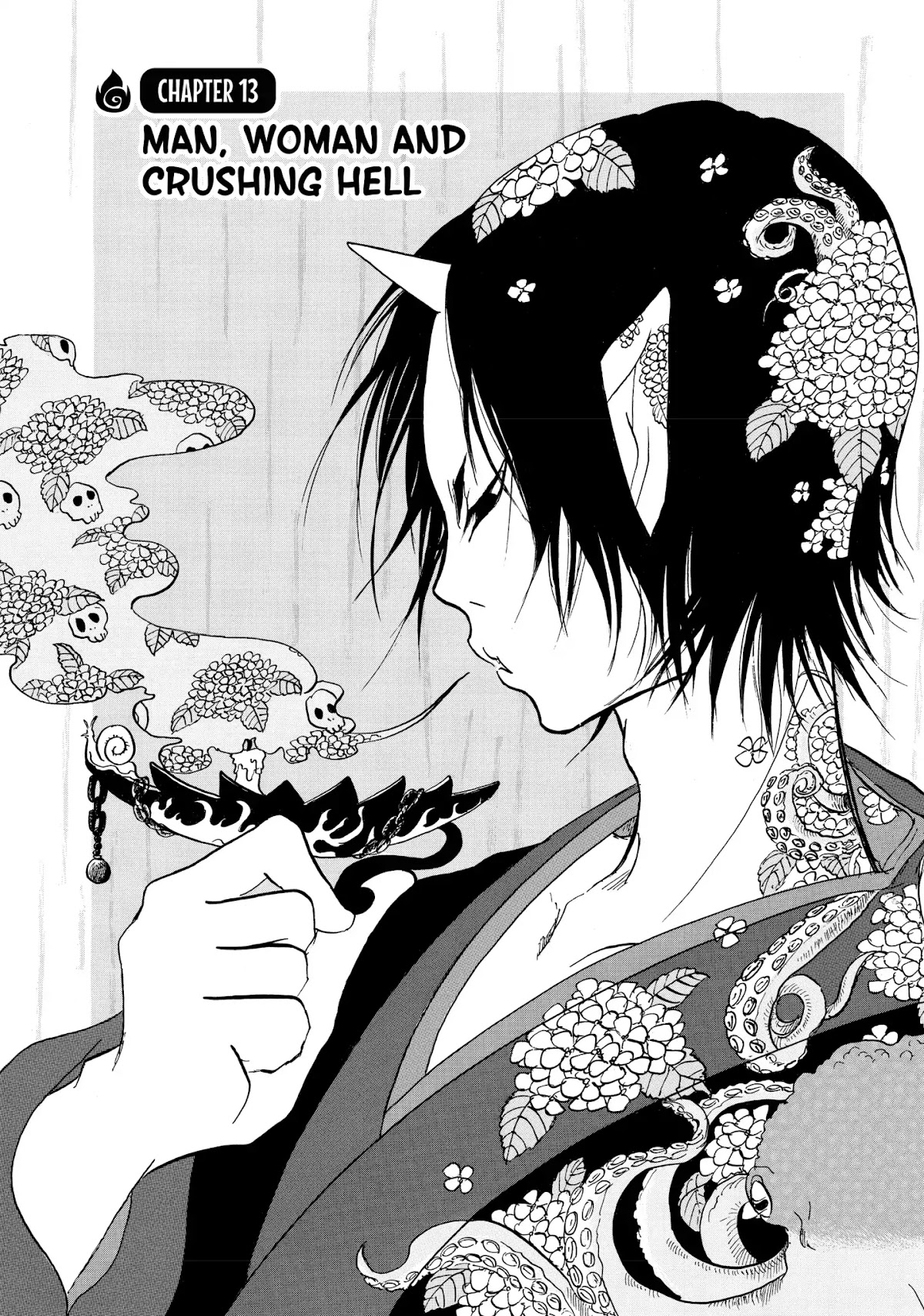 Hoozuki no Reitetsu Chapter 13 page 5 - Chapter 13: MAN, WOMAN AND CRUSHING HELL