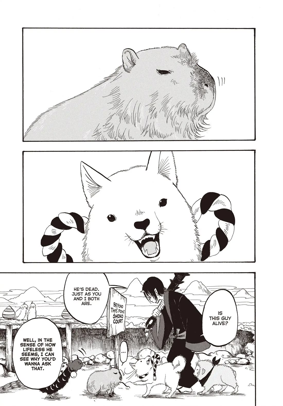 Hoozuki no Reitetsu Chapter 133 page 1 - Chapter 133