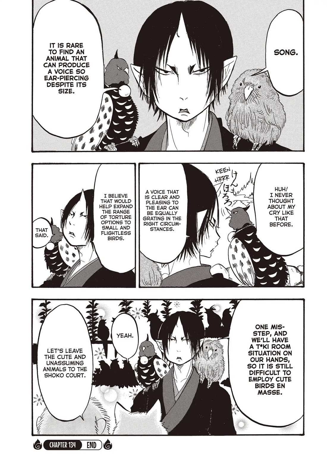 Hoozuki no Reitetsu Chapter 134 page 14 - Chapter 134