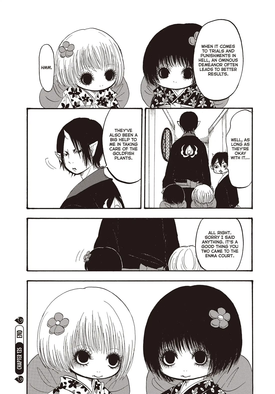 Hoozuki no Reitetsu Chapter 135 page 16 - Chapter 135