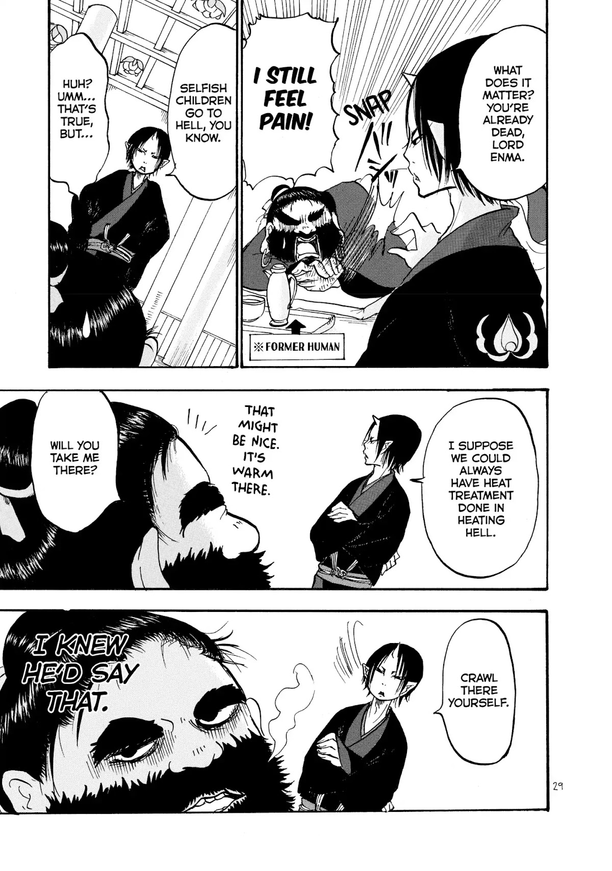 Hoozuki no Reitetsu Chapter 14 page 11 - Chapter 14: HELL STYLE ACUPUNTURE