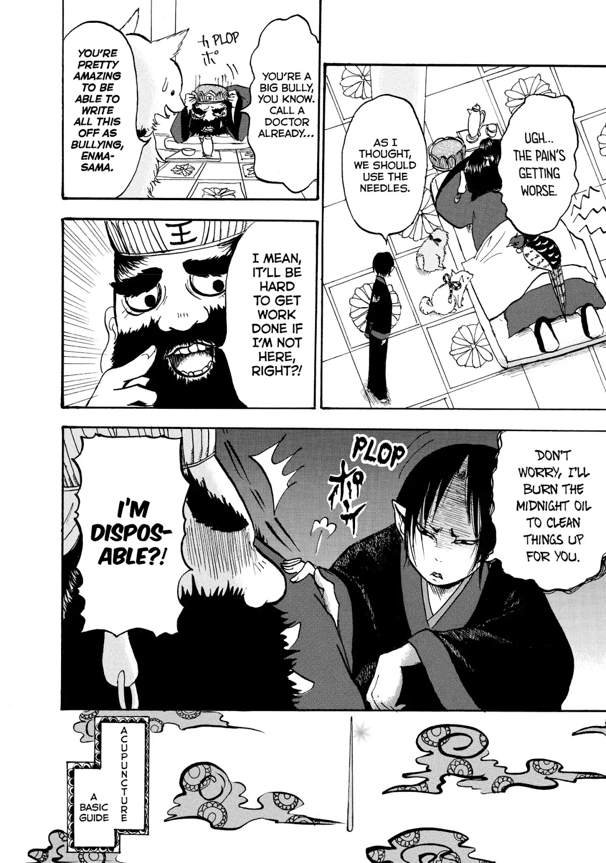 Hoozuki no Reitetsu Chapter 14 page 12 - Chapter 14: HELL STYLE ACUPUNTURE