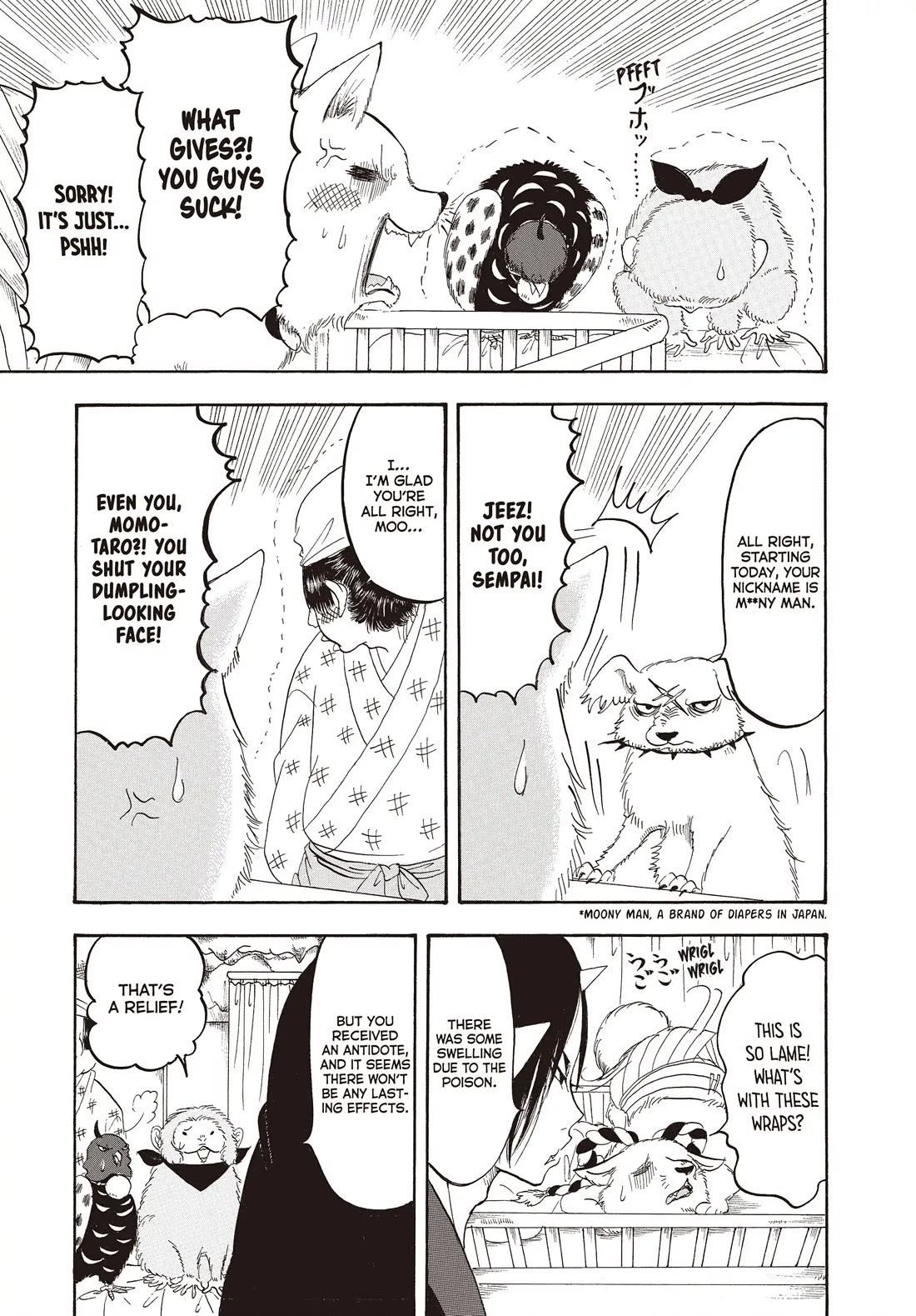 Hoozuki no Reitetsu Chapter 140 page 13 - Chapter 140: SHIRO'S BUTT IS IN A REAL JAM