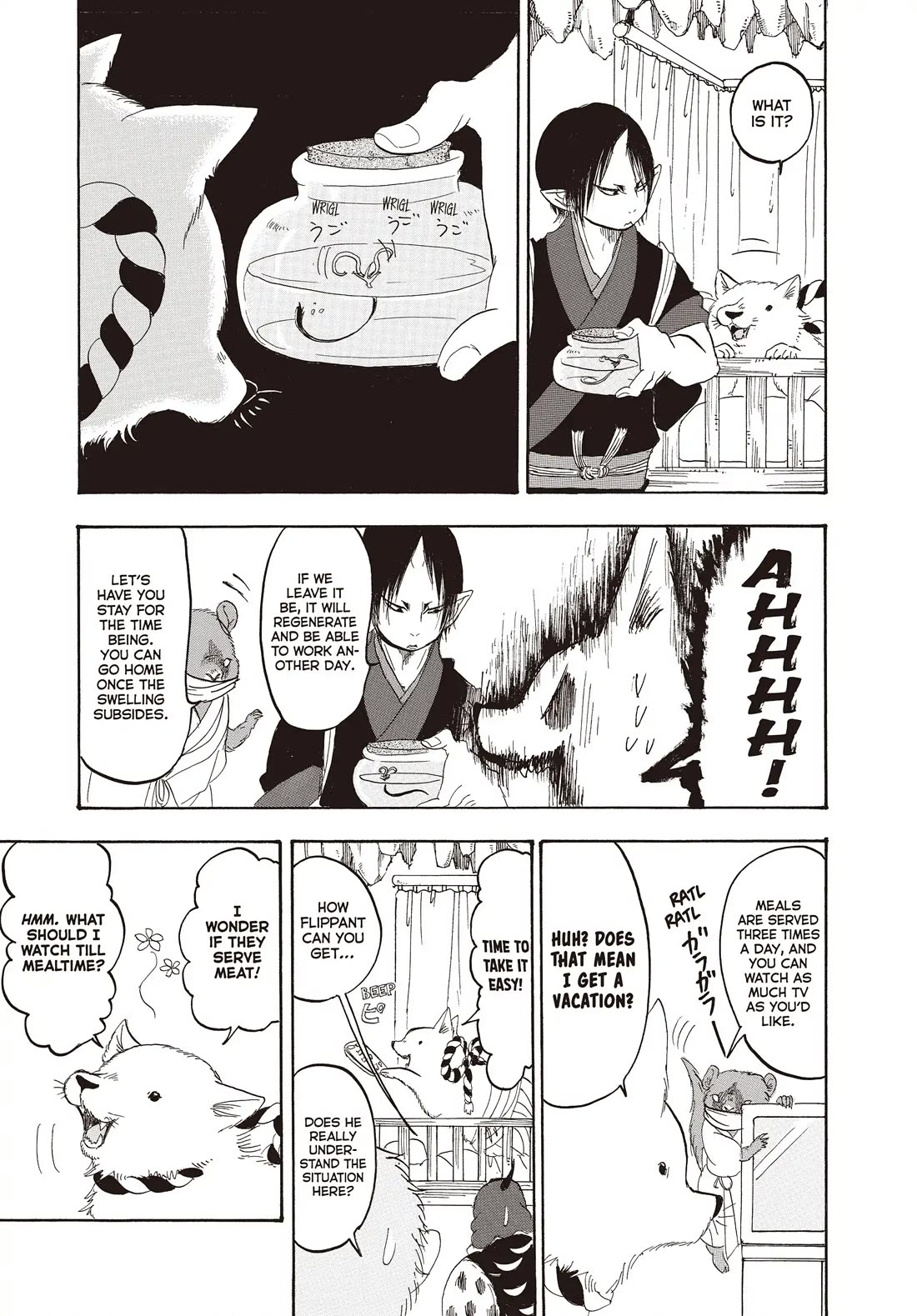 Hoozuki no Reitetsu Chapter 140 page 15 - Chapter 140: SHIRO'S BUTT IS IN A REAL JAM
