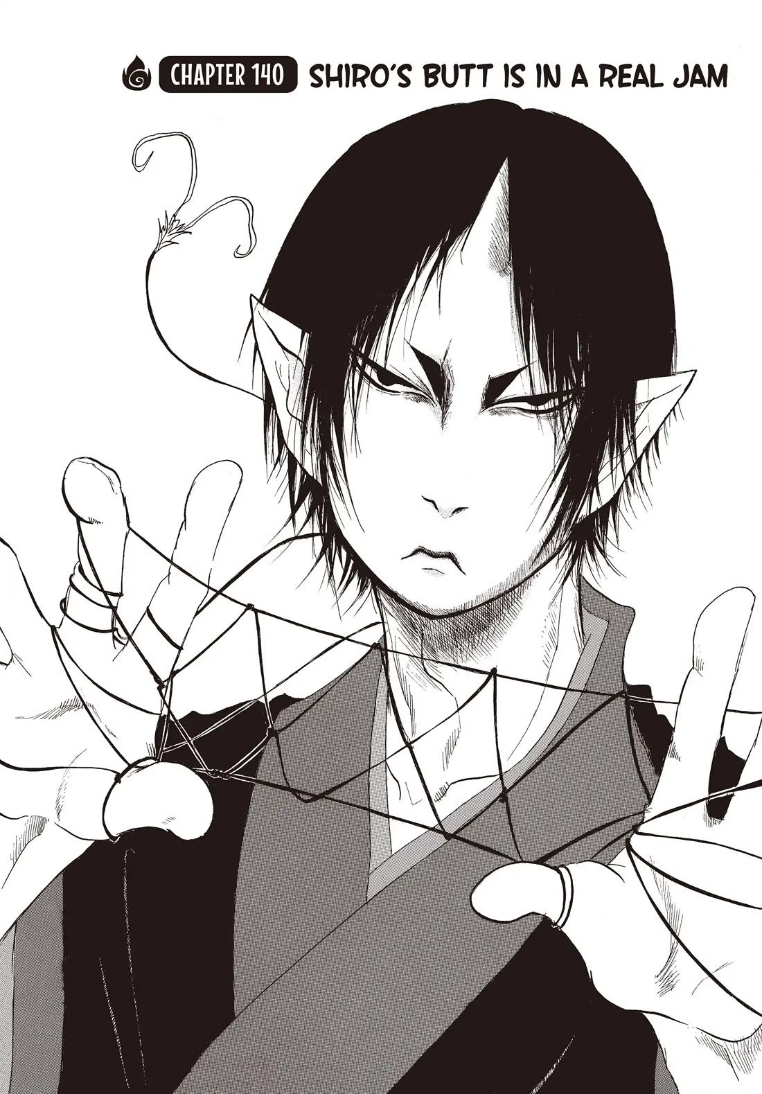 Hoozuki no Reitetsu Chapter 140 page 2 - Chapter 140: SHIRO'S BUTT IS IN A REAL JAM