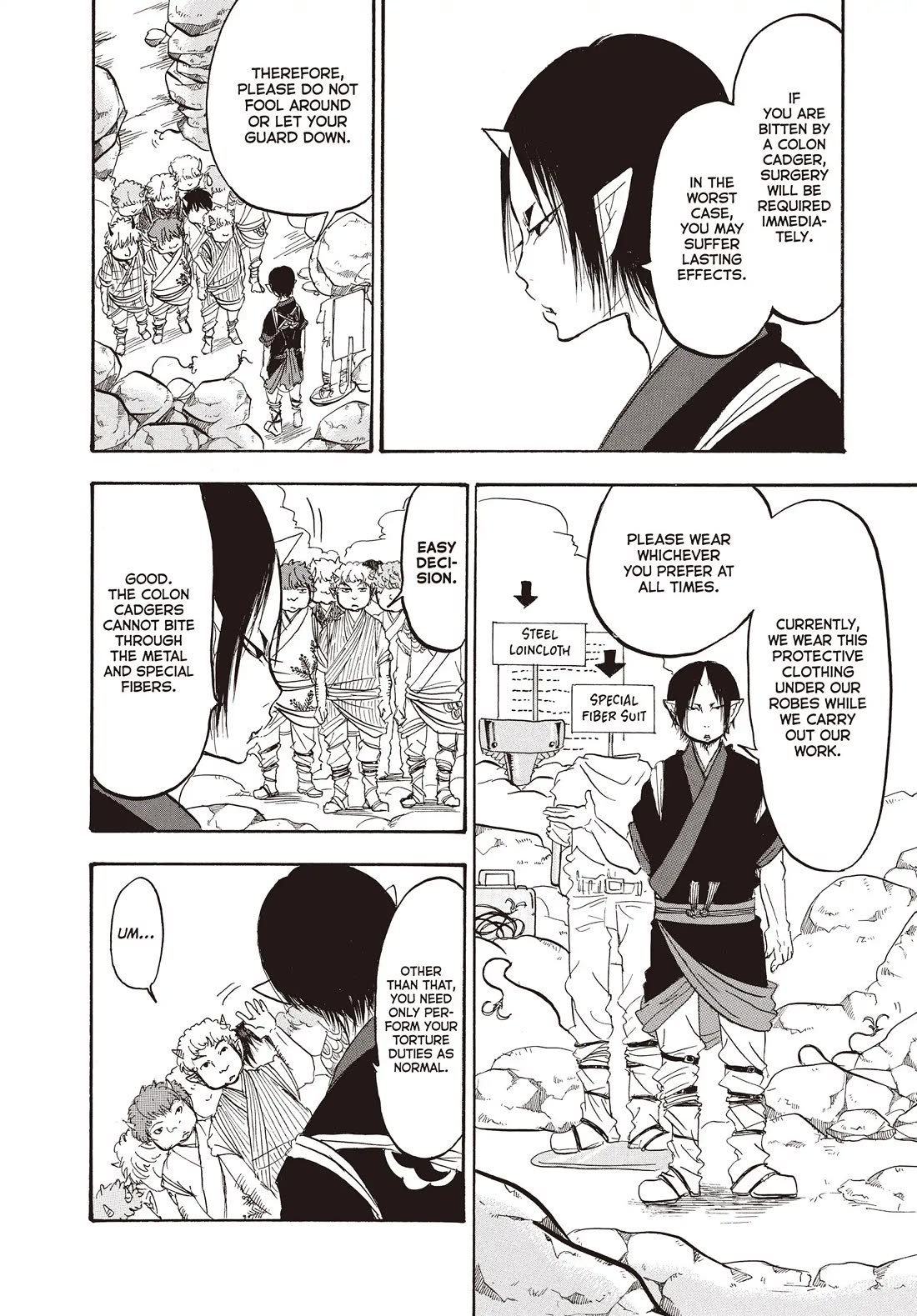 Hoozuki no Reitetsu Chapter 140 page 4 - Chapter 140: SHIRO'S BUTT IS IN A REAL JAM