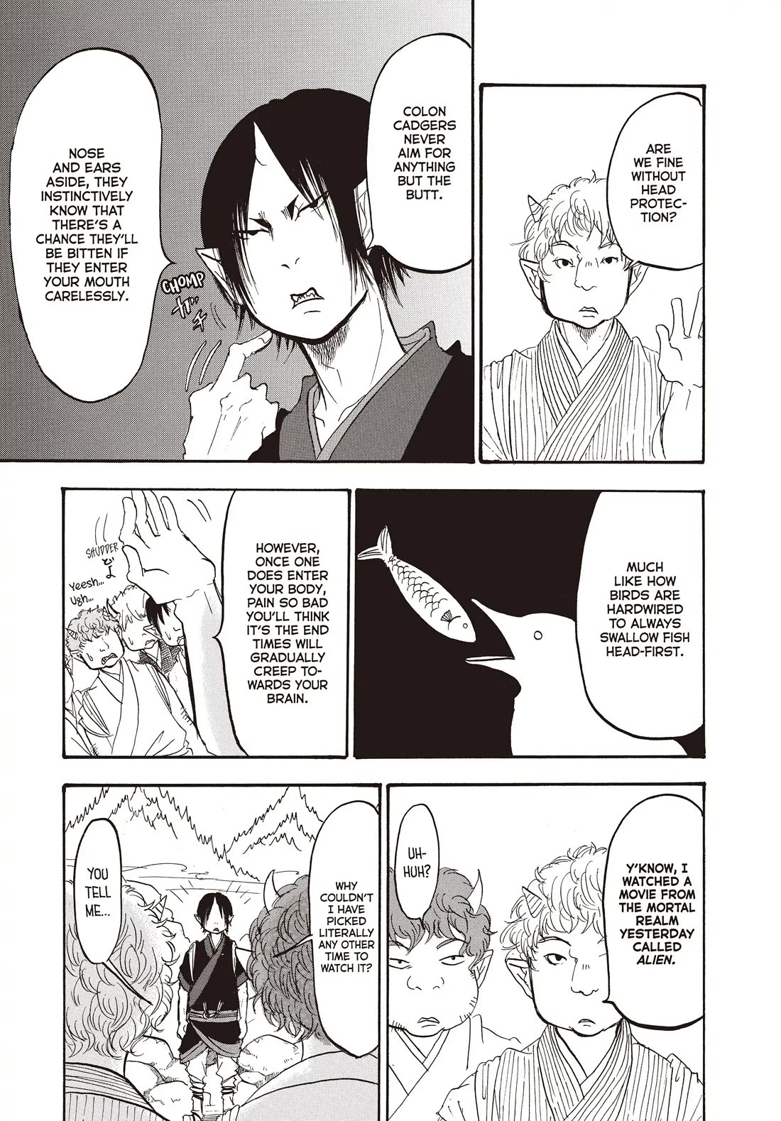 Hoozuki no Reitetsu Chapter 140 page 5 - Chapter 140: SHIRO'S BUTT IS IN A REAL JAM