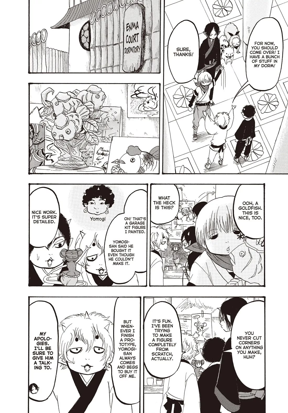 Hoozuki no Reitetsu Chapter 144 page 10 - Chapter 144: ART OF ECH