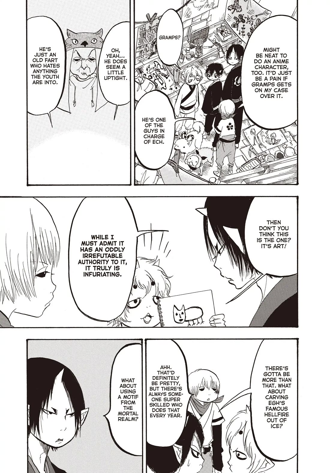 Hoozuki no Reitetsu Chapter 144 page 11 - Chapter 144: ART OF ECH