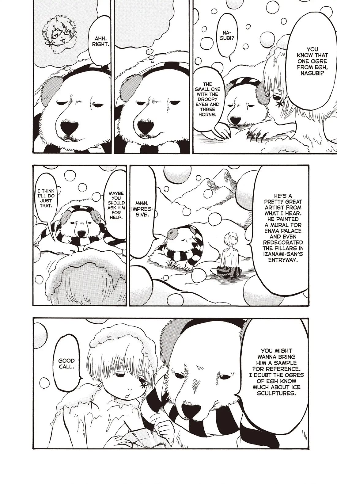 Hoozuki no Reitetsu Chapter 144 page 4 - Chapter 144: ART OF ECH