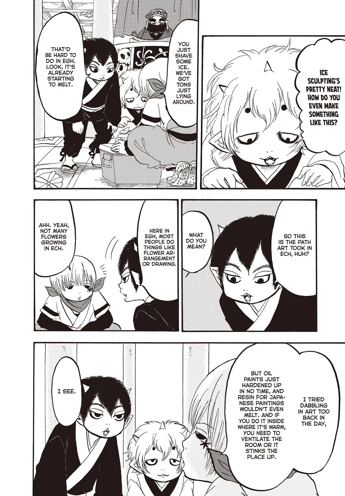 Hoozuki no Reitetsu Chapter 144 page 6 - Chapter 144: ART OF ECH