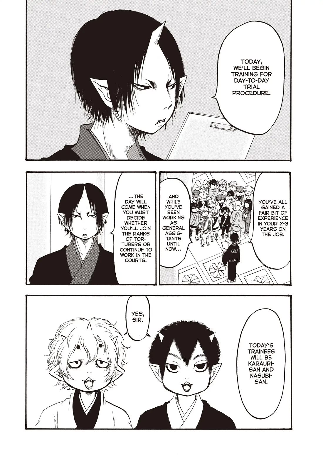Hoozuki no Reitetsu Chapter 145 page 1 - Chapter 145: REVIEWING THE BASICS