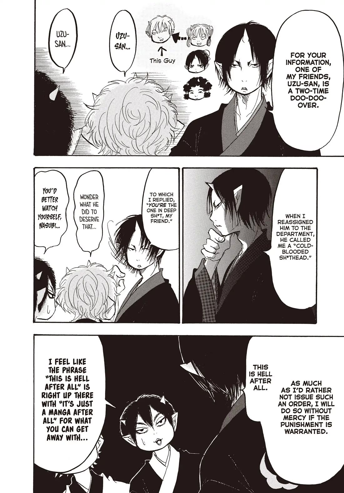 Hoozuki no Reitetsu Chapter 145 page 14 - Chapter 145: REVIEWING THE BASICS