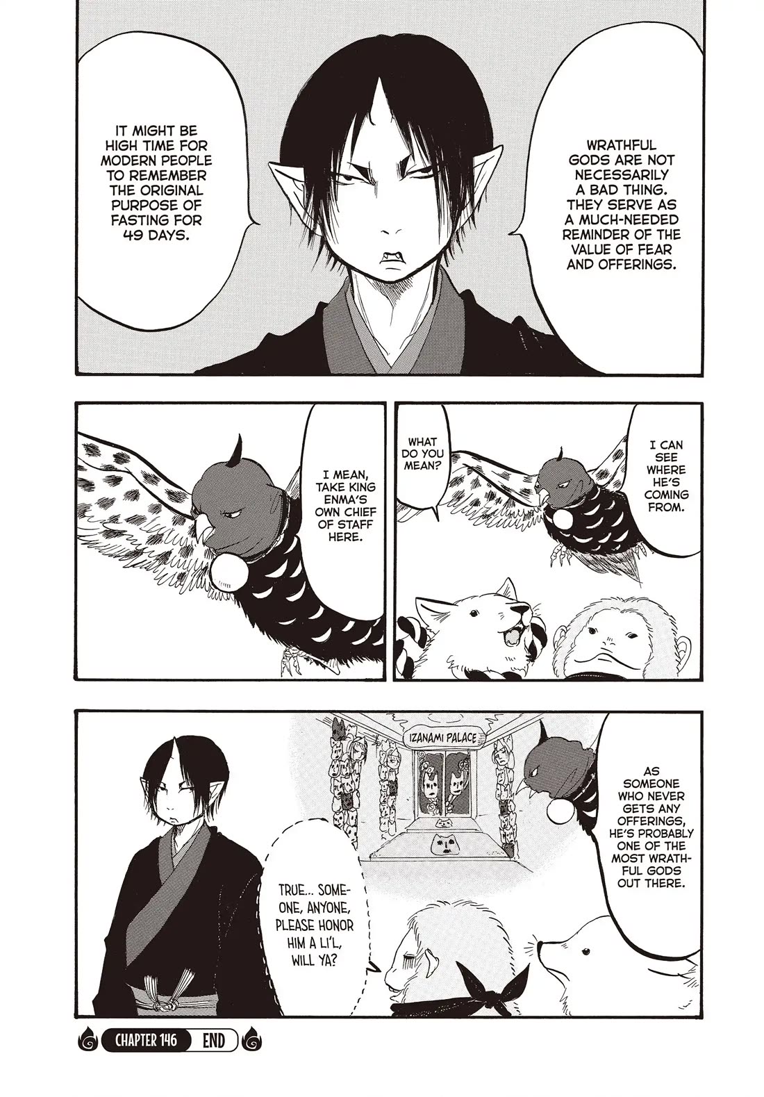 Hoozuki no Reitetsu Chapter 146 page 16 - Chapter 146: SHOJIN OTOSHI