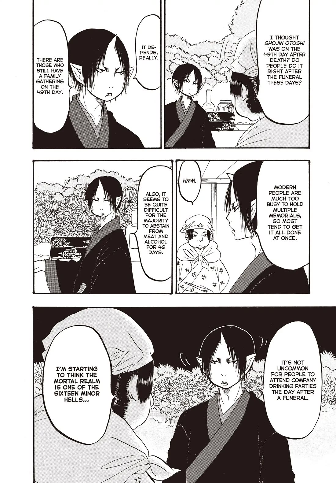 Hoozuki no Reitetsu Chapter 146 page 4 - Chapter 146: SHOJIN OTOSHI