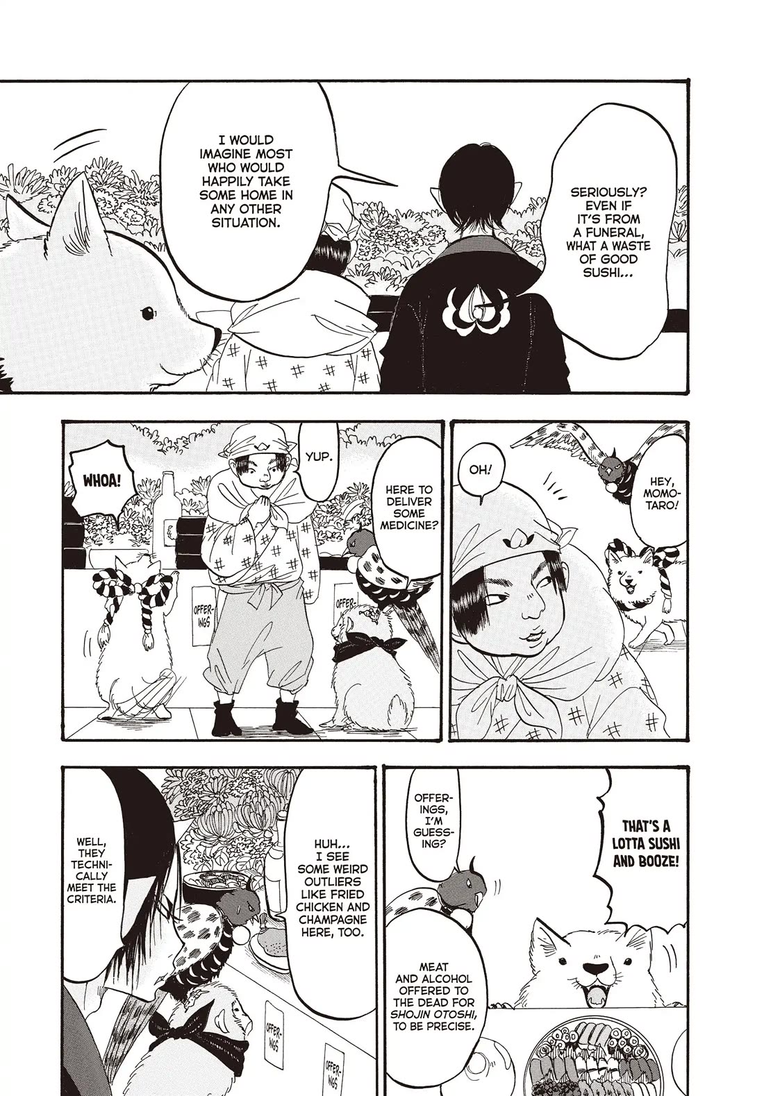 Hoozuki no Reitetsu Chapter 146 page 9 - Chapter 146: SHOJIN OTOSHI