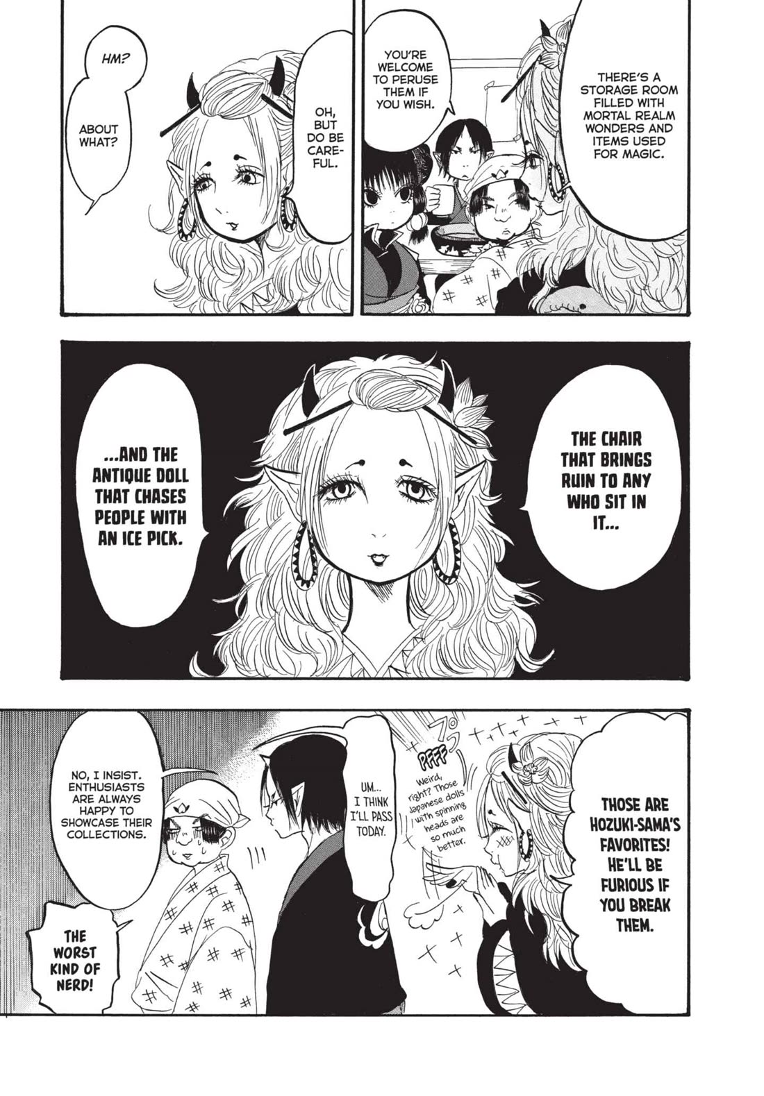 Hoozuki no Reitetsu Chapter 147 page 7 - Chapter 147: A LECTURE ON CURSED OBJECTS BY MONSTERS BORN FROM CURSES