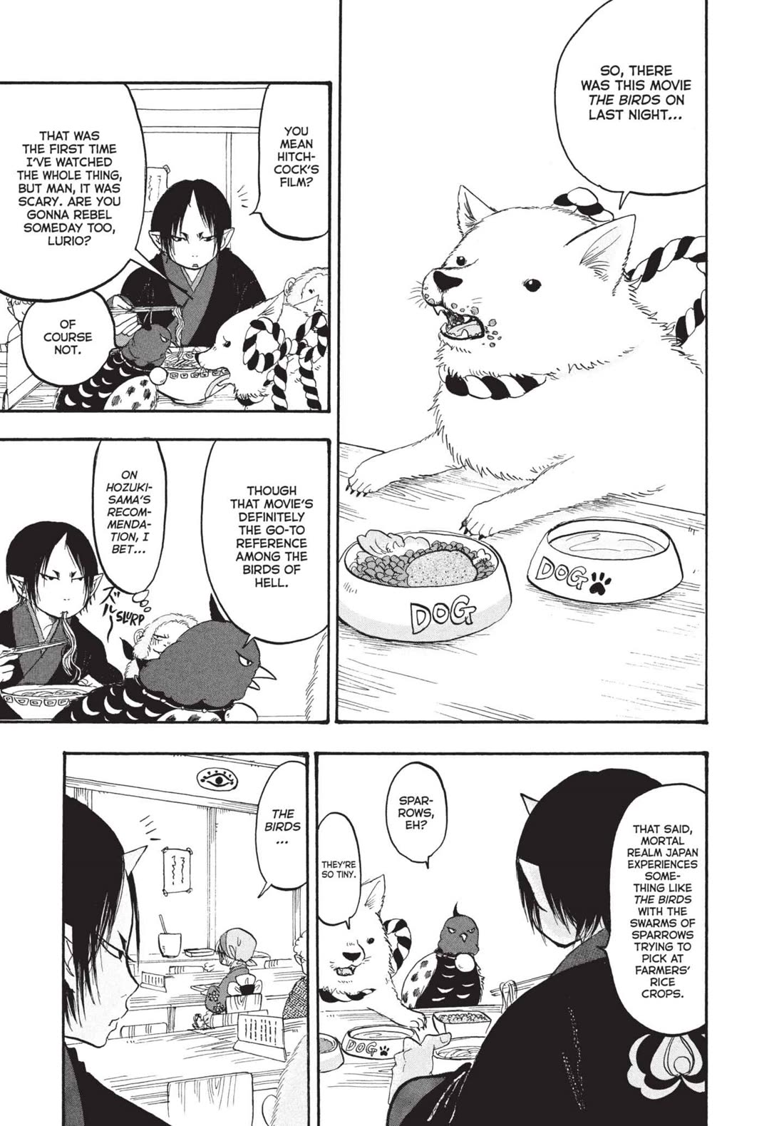 Hoozuki no Reitetsu Chapter 148 page 3 - Chapter 148: THE SPARROW LODGE