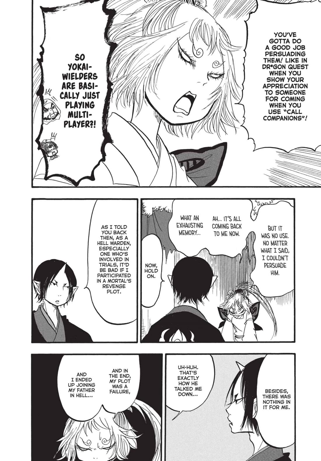 Hoozuki no Reitetsu Chapter 150 page 14 - Chapter 150: THE WOMAN WHO MAKES USE OF YOKAI AND THE MAN ON THE SIDE OF YOKAI