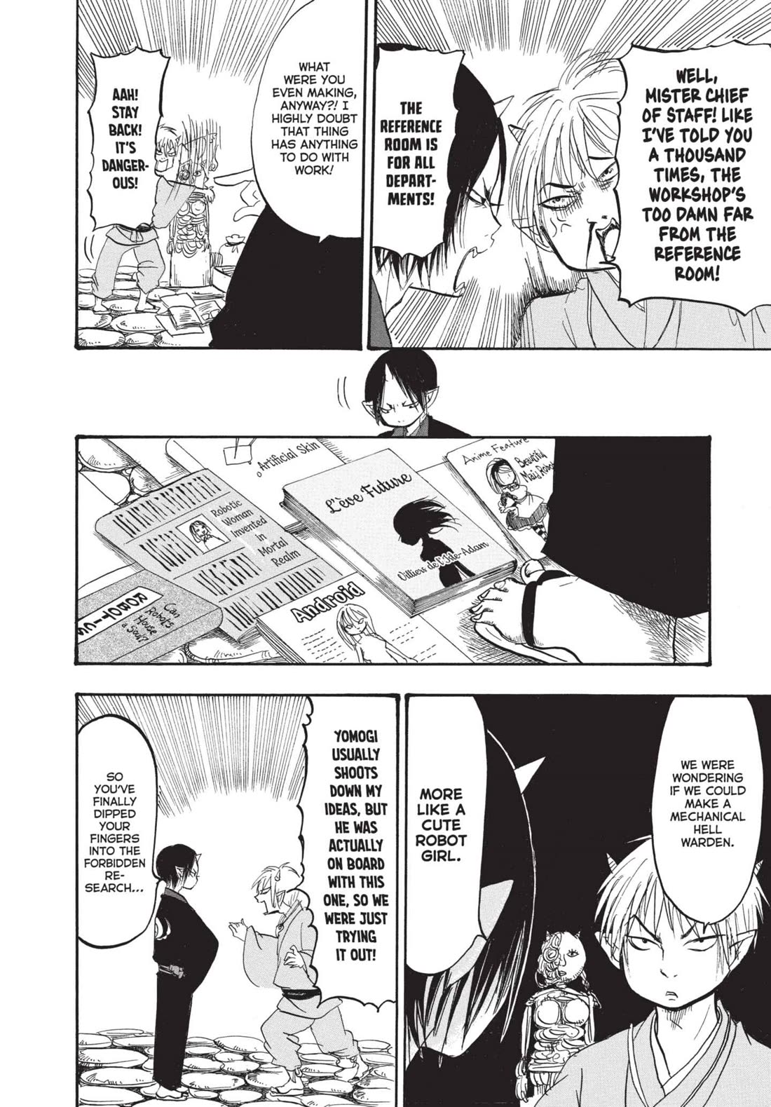 Hoozuki no Reitetsu Chapter 151 page 10 - Chapter 151: DR. BIRD HEAD