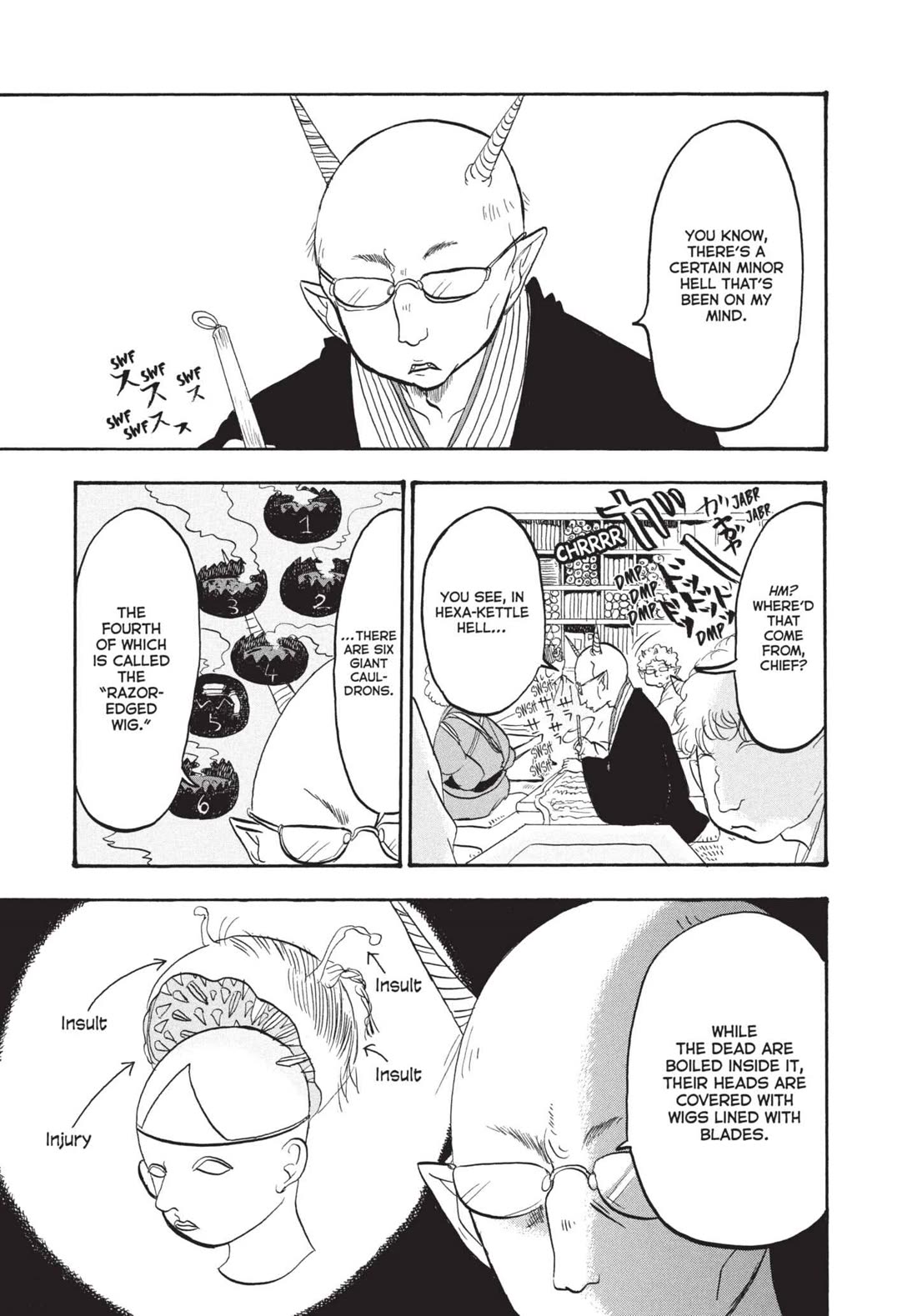 Hoozuki no Reitetsu Chapter 151 page 3 - Chapter 151: DR. BIRD HEAD