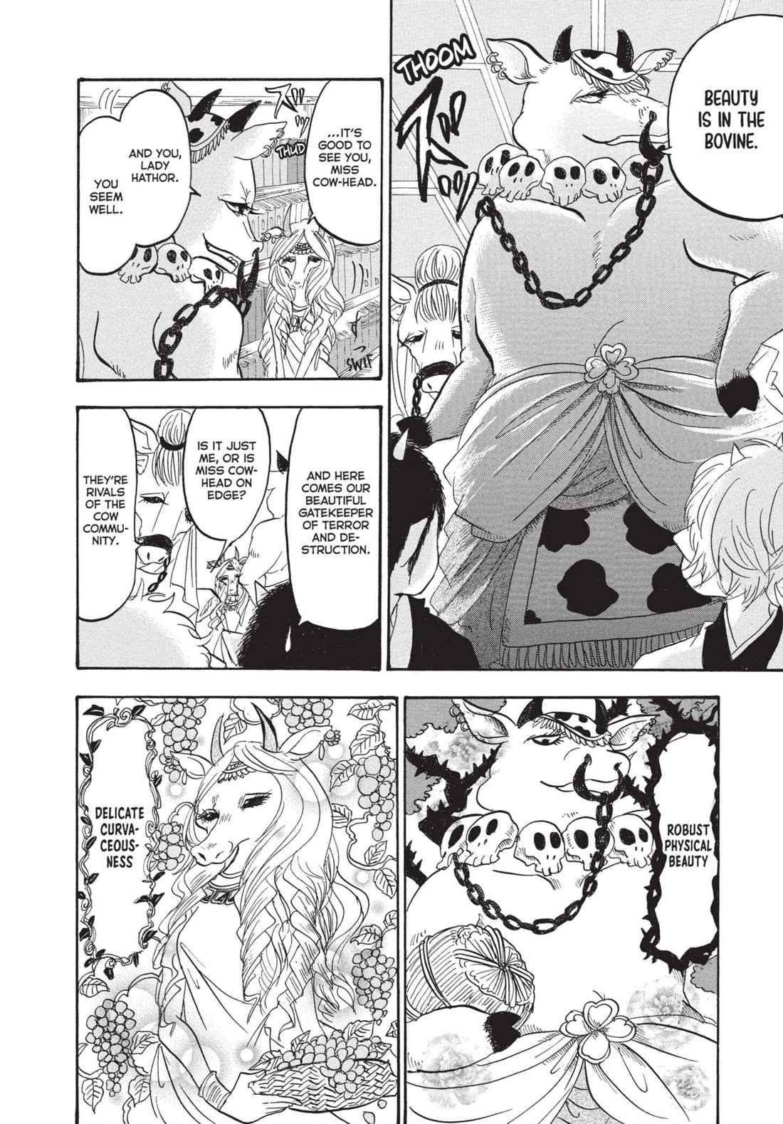 Hoozuki no Reitetsu Chapter 152 page 10 - Chapter 152: THE GODDESS IS PUSHY