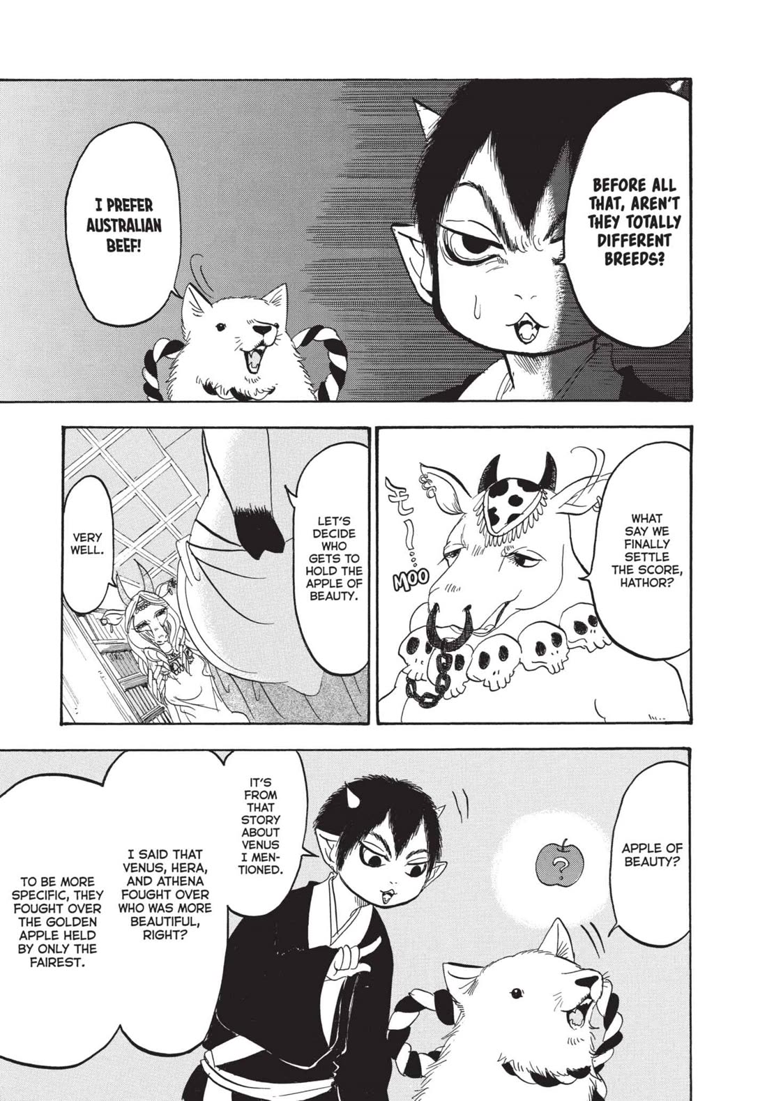 Hoozuki no Reitetsu Chapter 152 page 11 - Chapter 152: THE GODDESS IS PUSHY