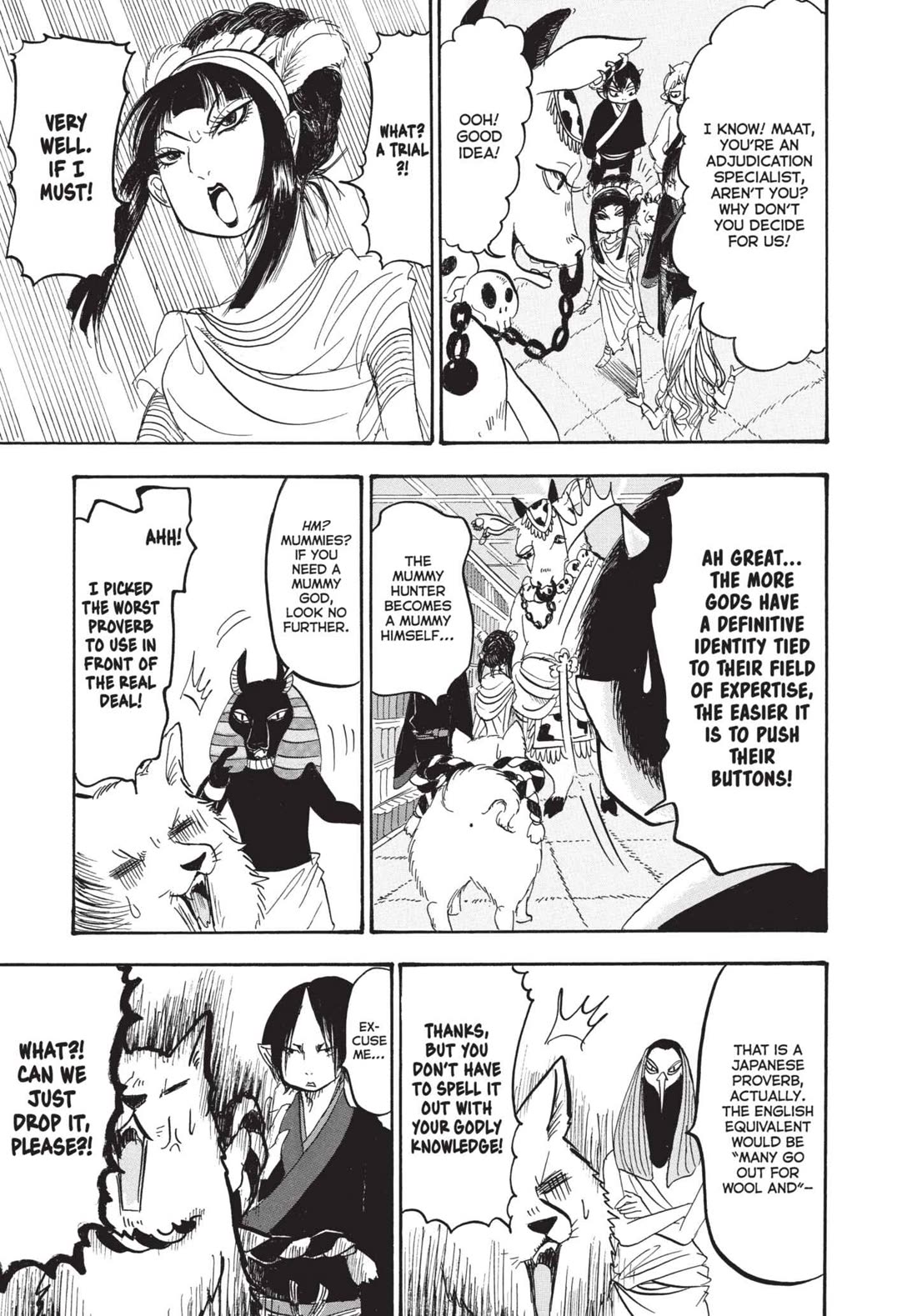 Hoozuki no Reitetsu Chapter 152 page 15 - Chapter 152: THE GODDESS IS PUSHY