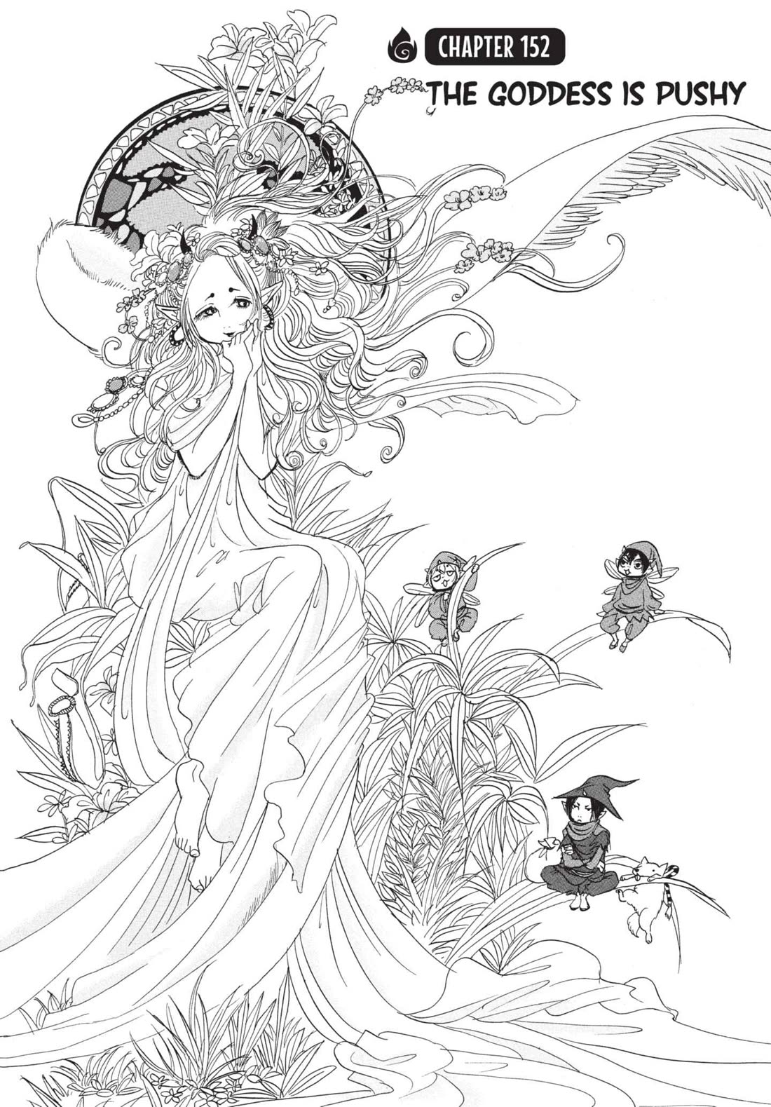 Hoozuki no Reitetsu Chapter 152 page 2 - Chapter 152: THE GODDESS IS PUSHY