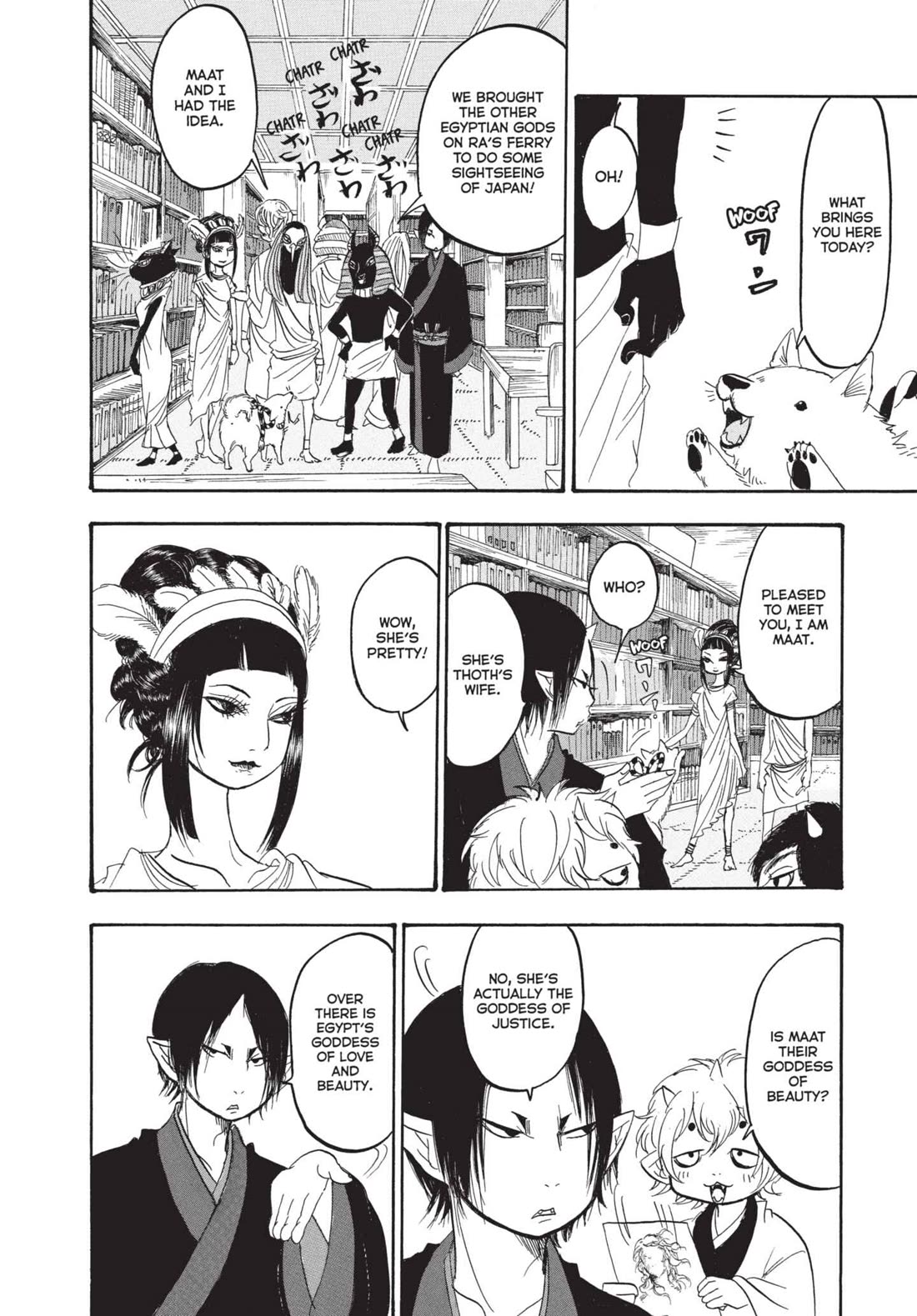 Hoozuki no Reitetsu Chapter 152 page 6 - Chapter 152: THE GODDESS IS PUSHY