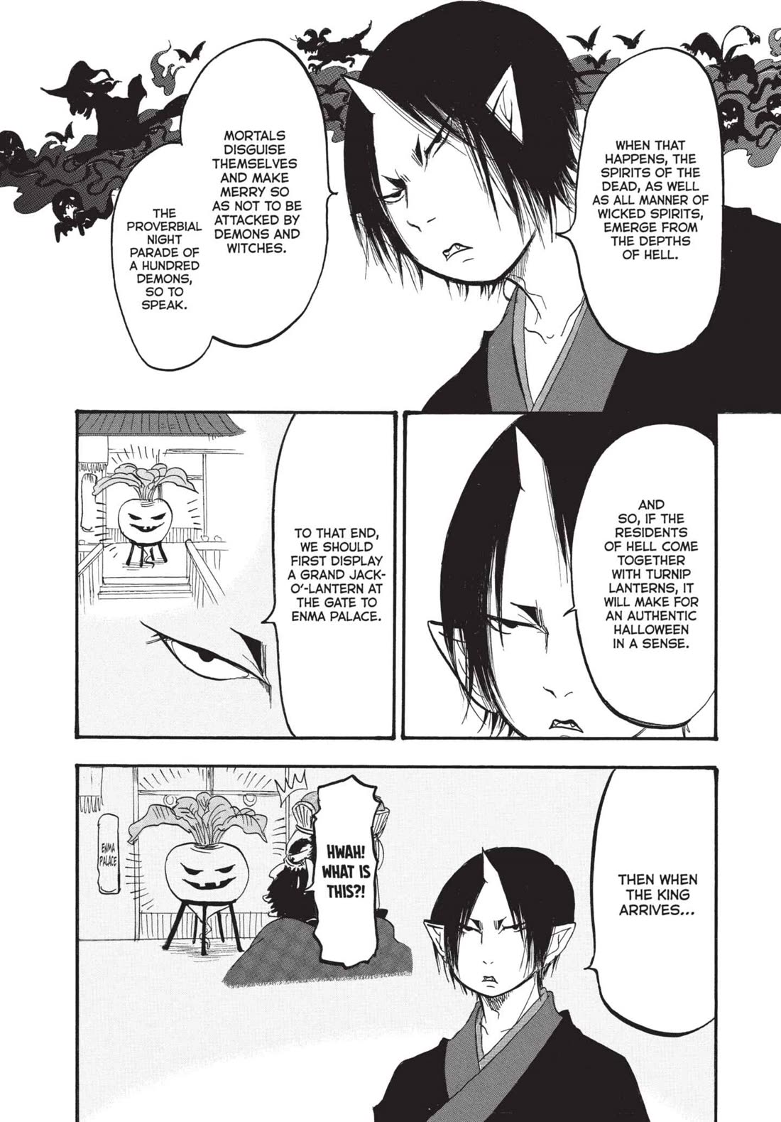 Hoozuki no Reitetsu Chapter 153 page 14 - Chapter 153: PLEASE TURNIP FOR THE DEMON PARADE