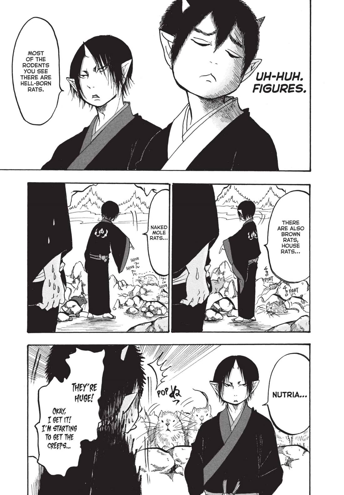 Hoozuki no Reitetsu Chapter 154 page 11 - Chapter 154: ROOT RODENT