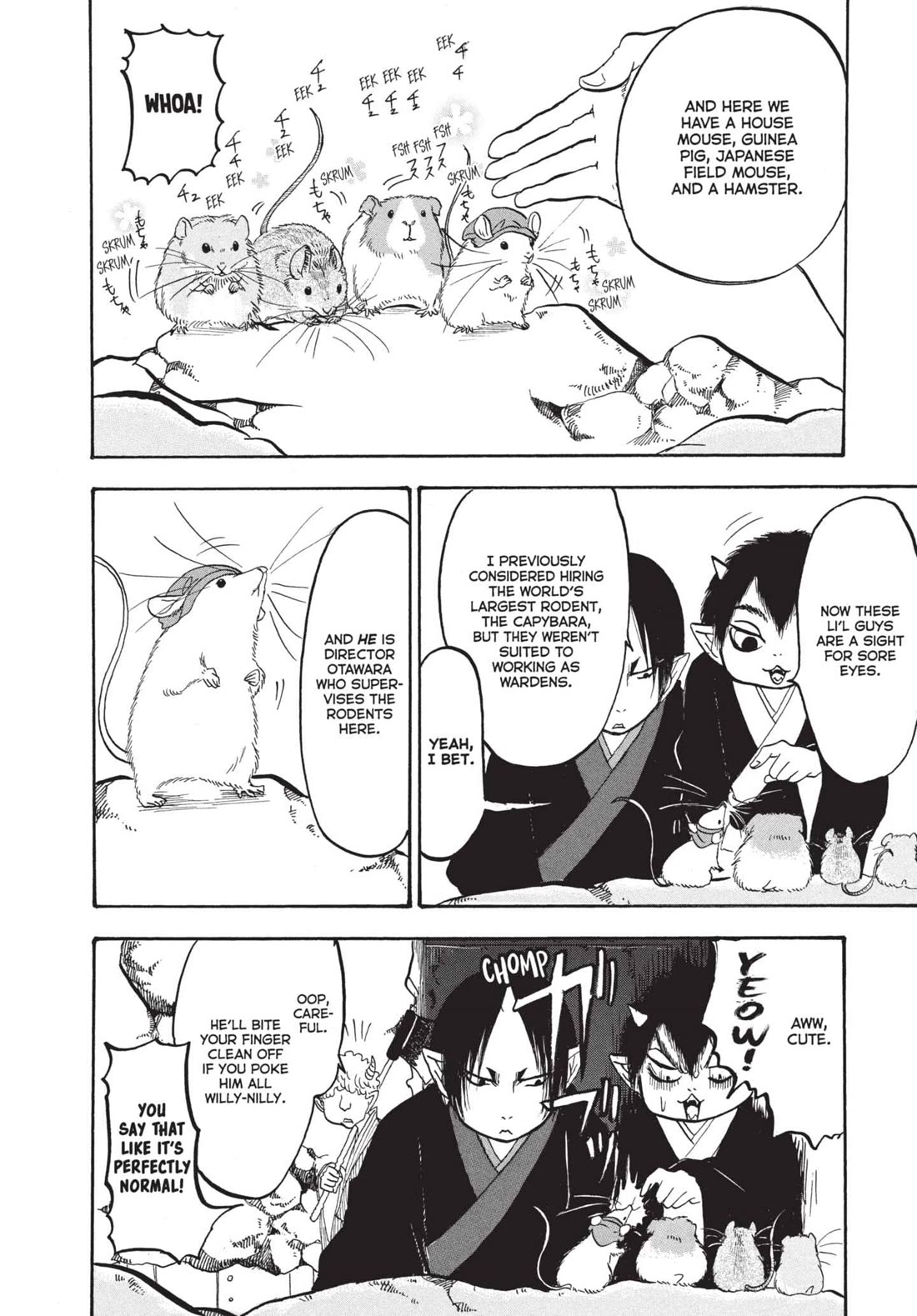 Hoozuki no Reitetsu Chapter 154 page 12 - Chapter 154: ROOT RODENT