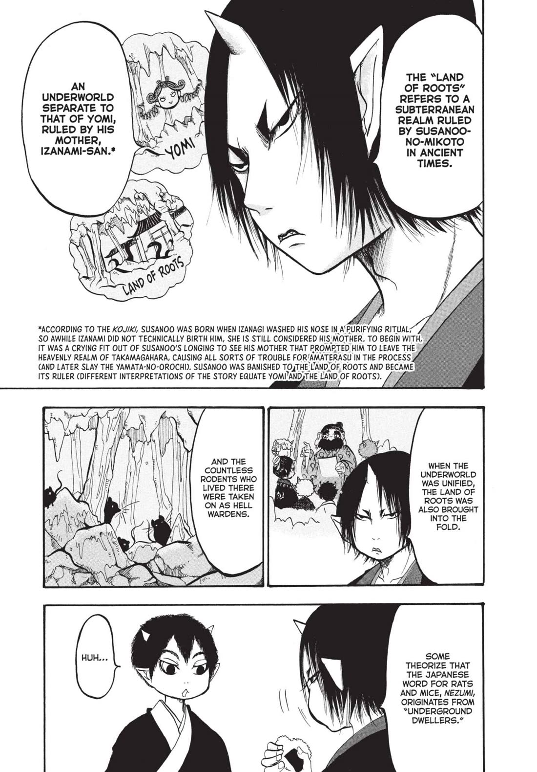 Hoozuki no Reitetsu Chapter 154 page 5 - Chapter 154: ROOT RODENT