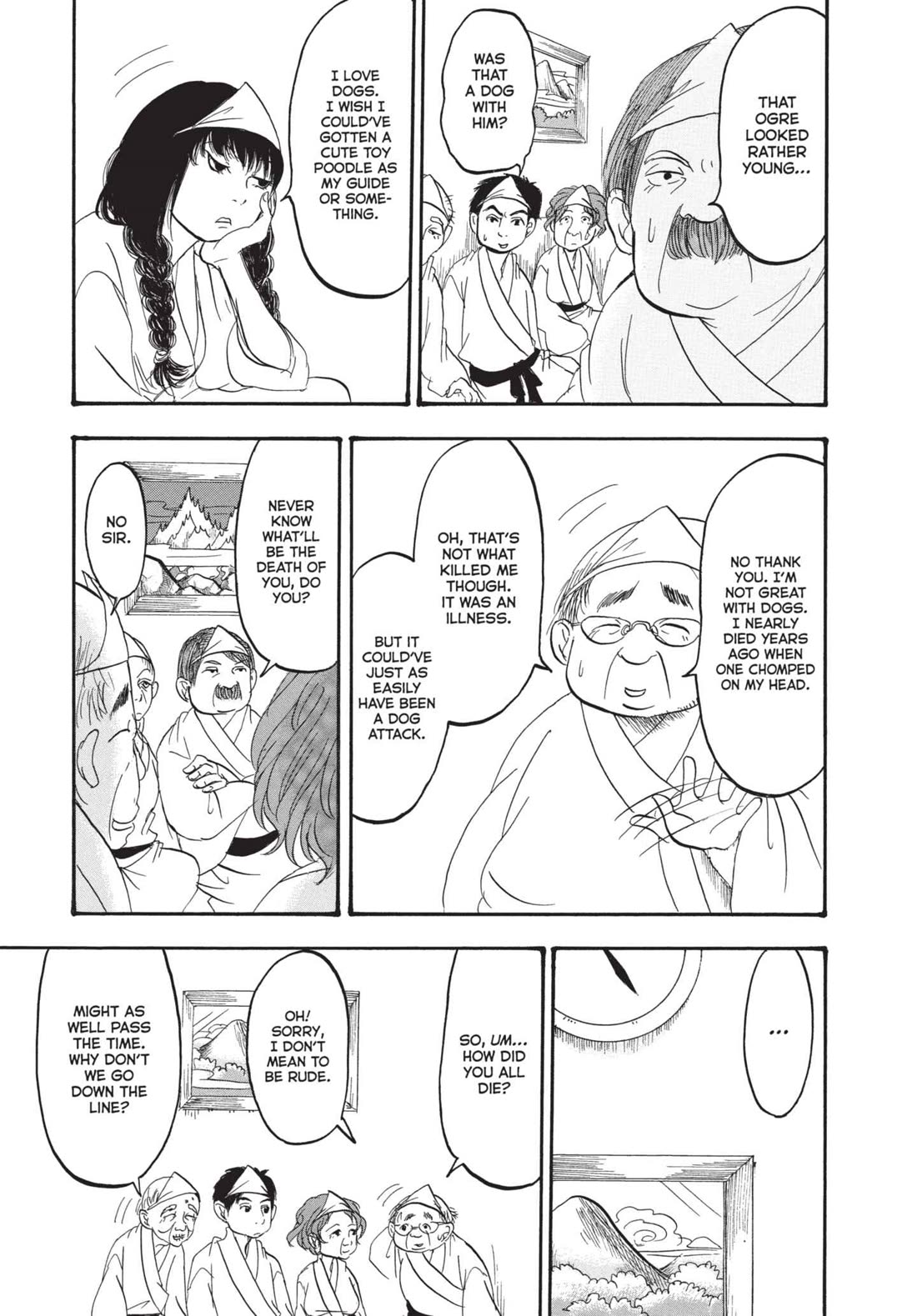 Hoozuki no Reitetsu Chapter 156 page 7 - Chapter 156: CAUSE OF DEATH