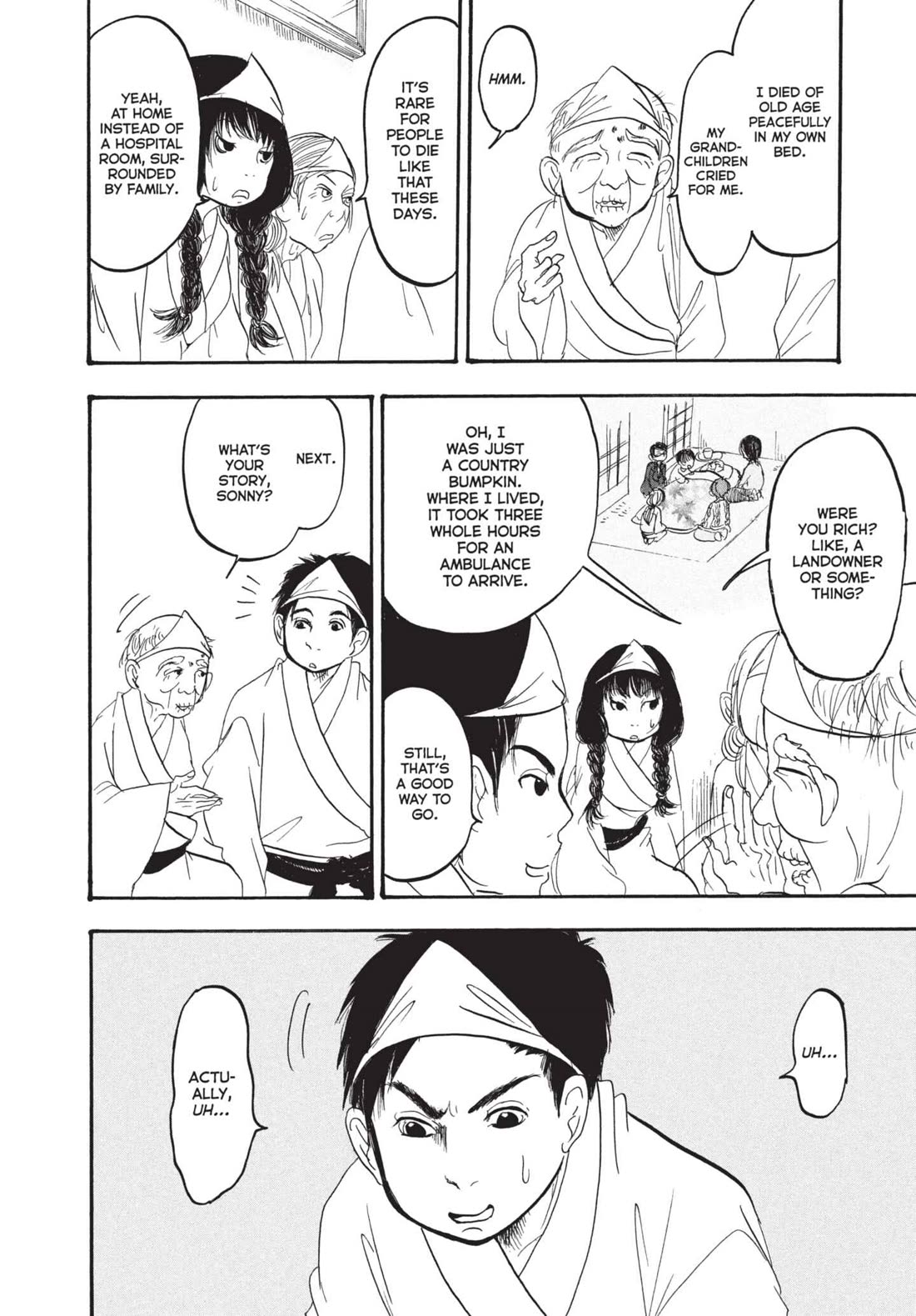 Hoozuki no Reitetsu Chapter 156 page 8 - Chapter 156: CAUSE OF DEATH