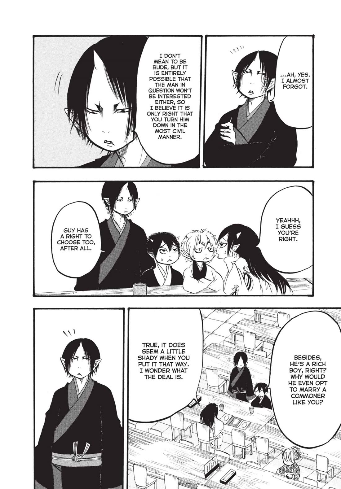 Hoozuki no Reitetsu Chapter 157 page 14 - Chapter 157: ENGAGEMENT ANNULEMENT
