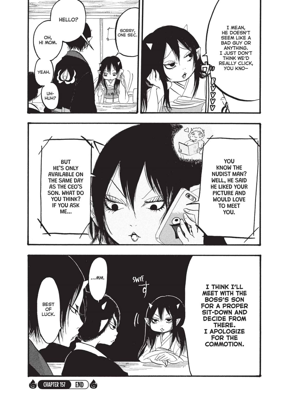 Hoozuki no Reitetsu Chapter 157 page 16 - Chapter 157: ENGAGEMENT ANNULEMENT