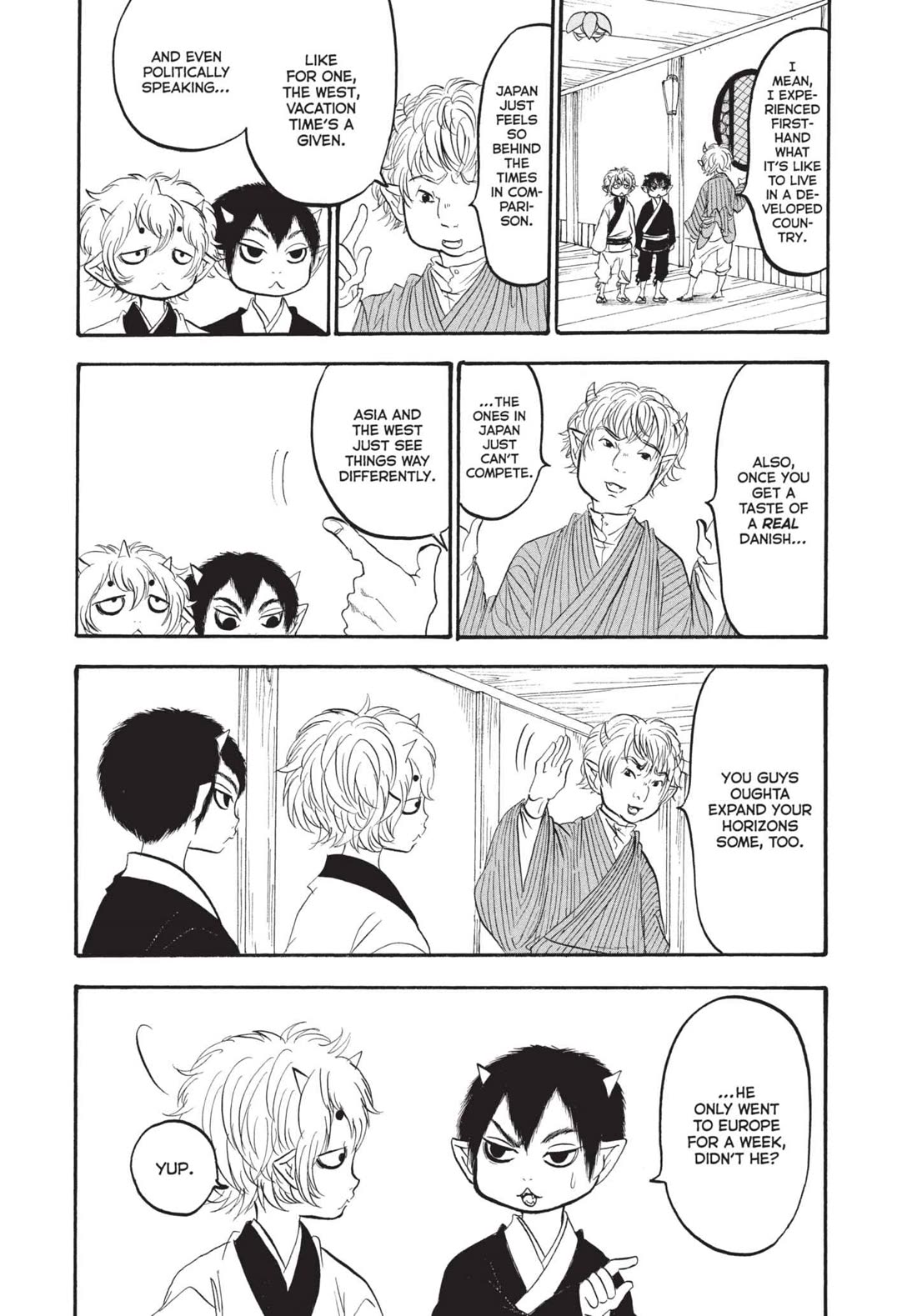 Hoozuki no Reitetsu Chapter 159 page 1 - Chapter 159: JAPANESE STYLE