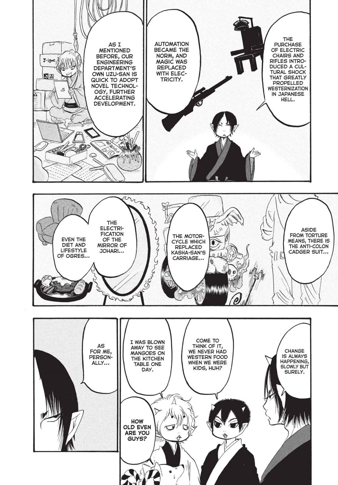 Hoozuki no Reitetsu Chapter 159 page 10 - Chapter 159: JAPANESE STYLE