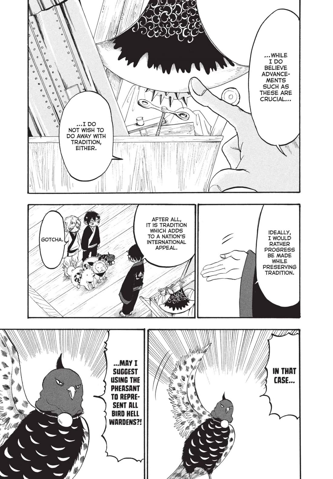 Hoozuki no Reitetsu Chapter 159 page 11 - Chapter 159: JAPANESE STYLE