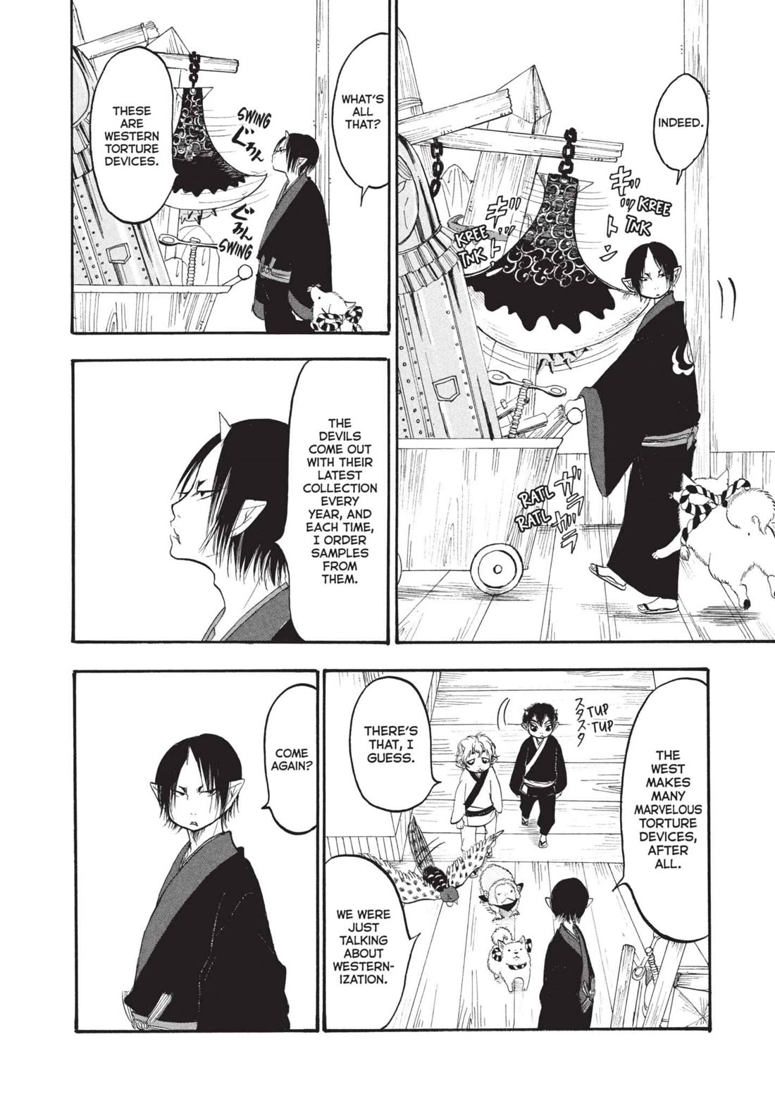 Hoozuki no Reitetsu Chapter 159 page 6 - Chapter 159: JAPANESE STYLE