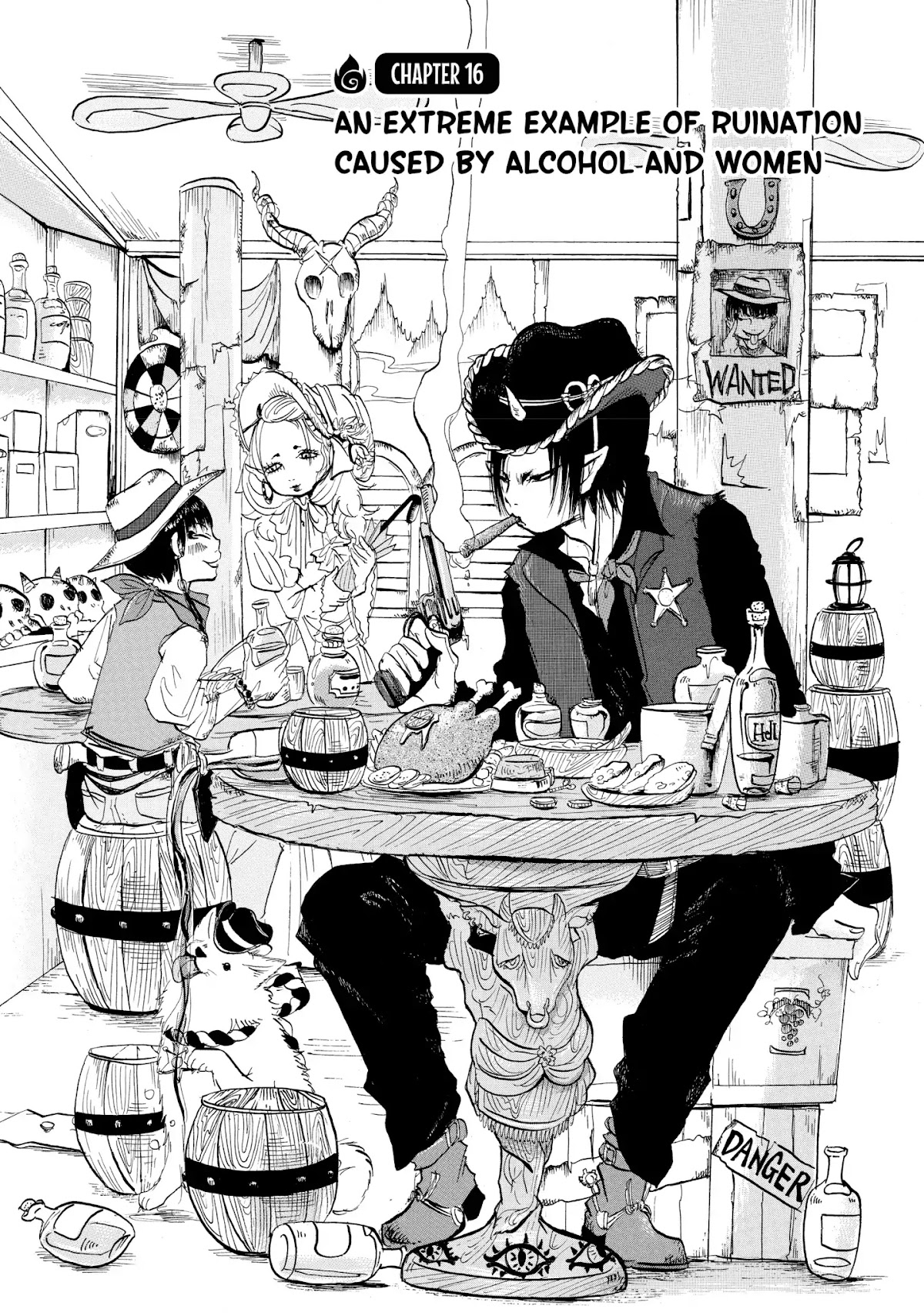 Hoozuki no Reitetsu Chapter 16 page 2 - Chapter 16: AN EXTREME EXAMPLE OF RUINATION CAUSED BY ALCOHOL AND WOMEN