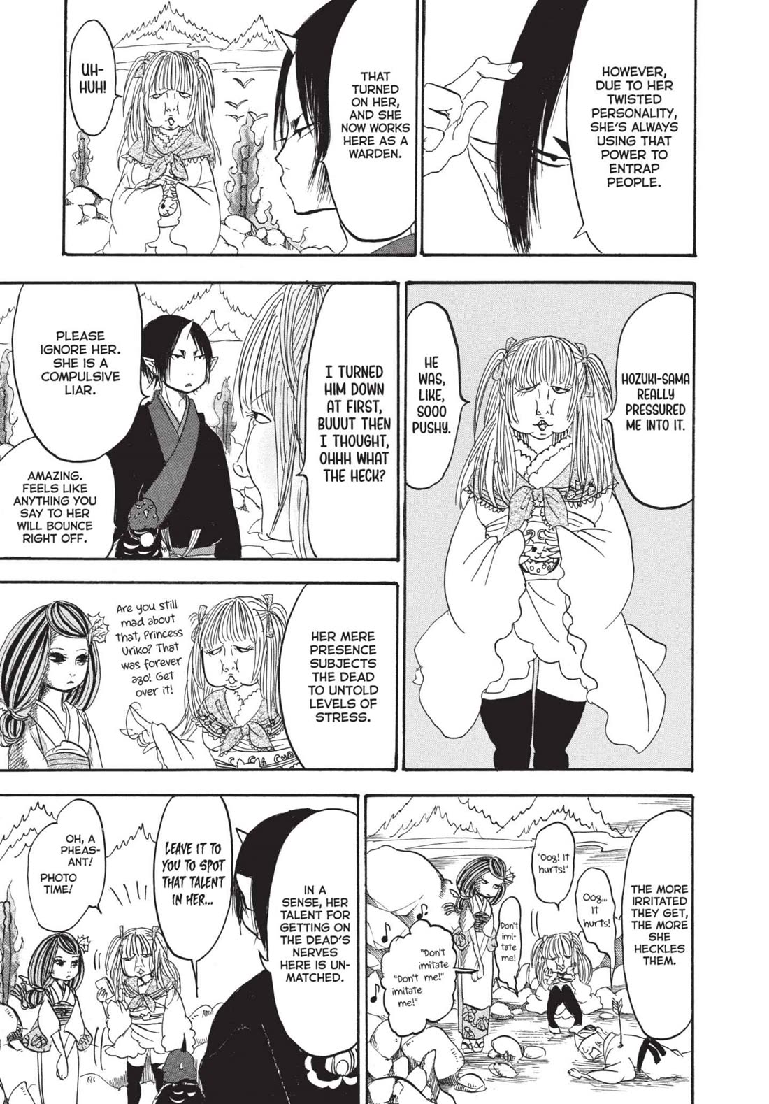 Hoozuki no Reitetsu Chapter 160 page 15 - Chapter 160: AMANOJAKU